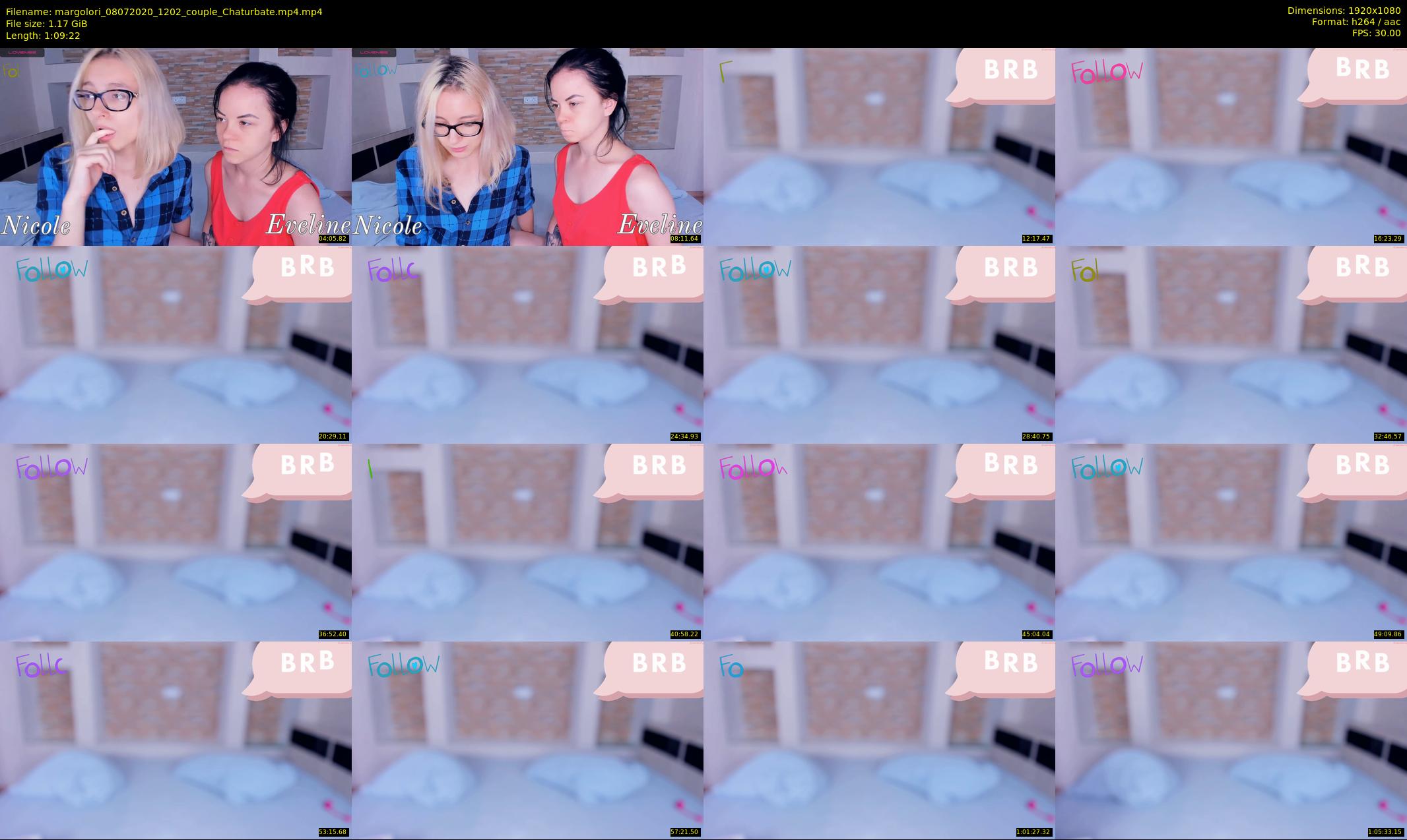 margolori — 70 minute Chaturbate couple cam show recording, 1080p, Jul 8, 2020