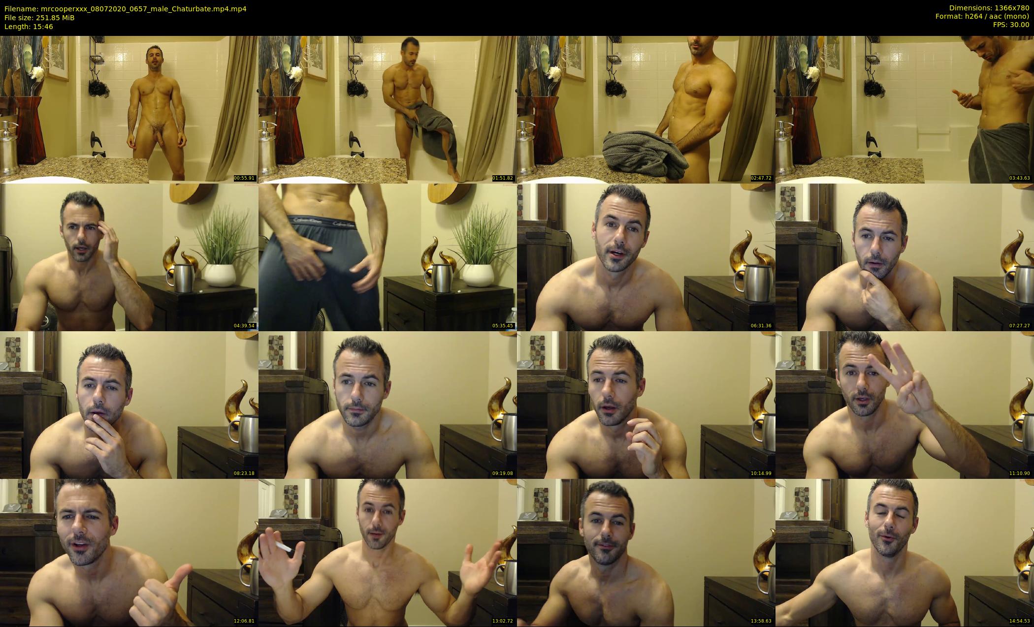 mrcooperxxx — 16 minute Chaturbate male cam show recording, 720p, Jul 8, 2020