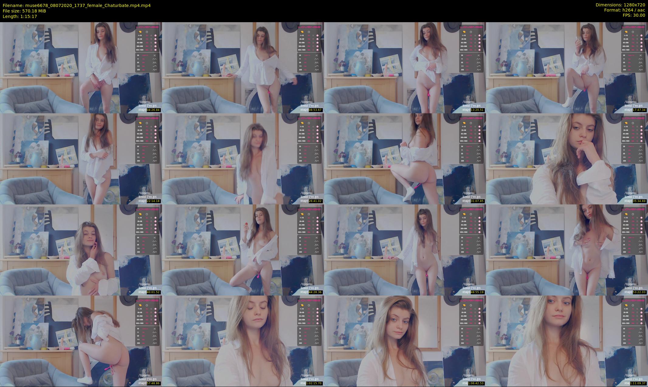 muse6678 — 76 minute Chaturbate female cam show recording, 720p, Jul 8, 2020
