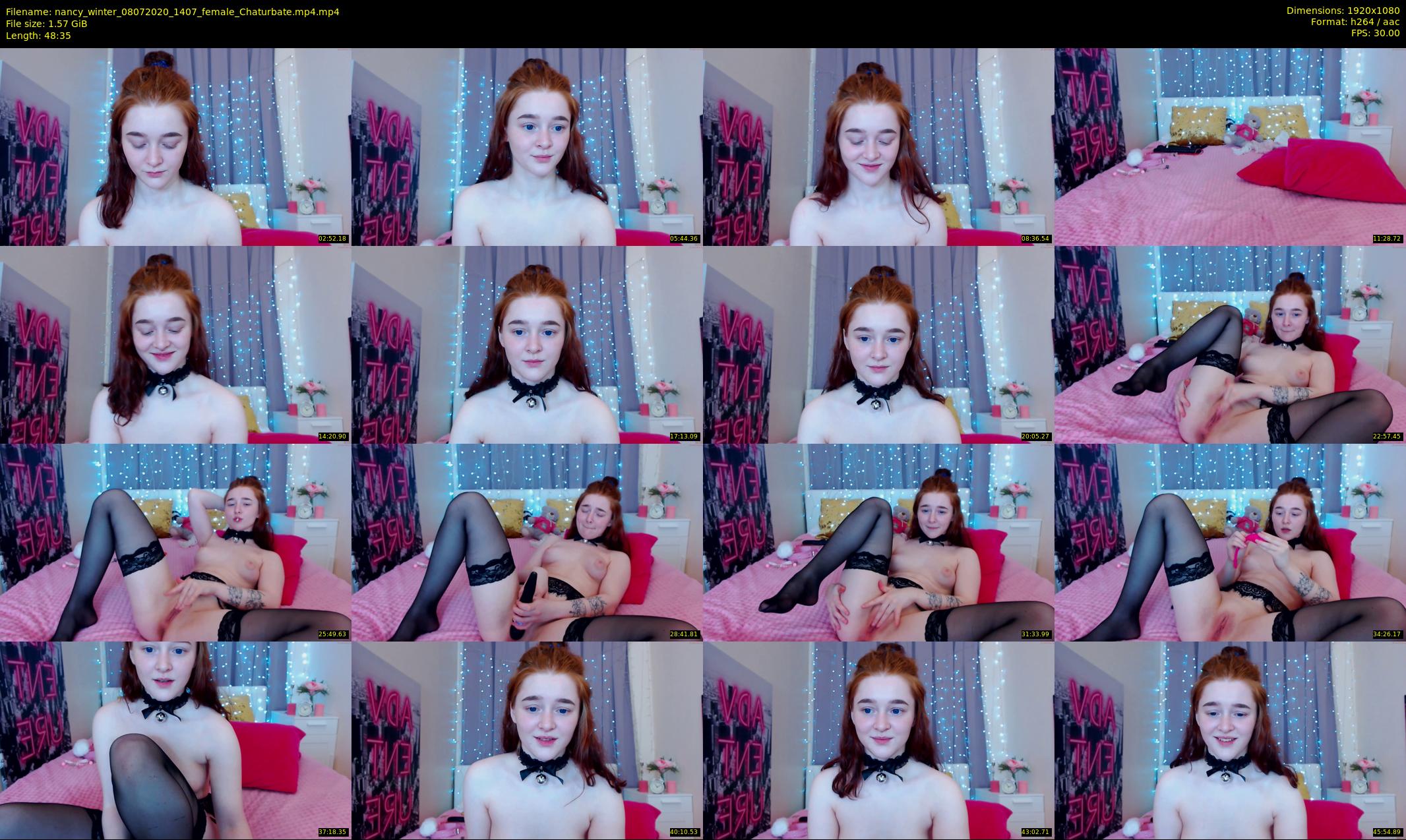nancy_winter — 49 minute Chaturbate female cam show recording, 1080p, Jul 8, 2020