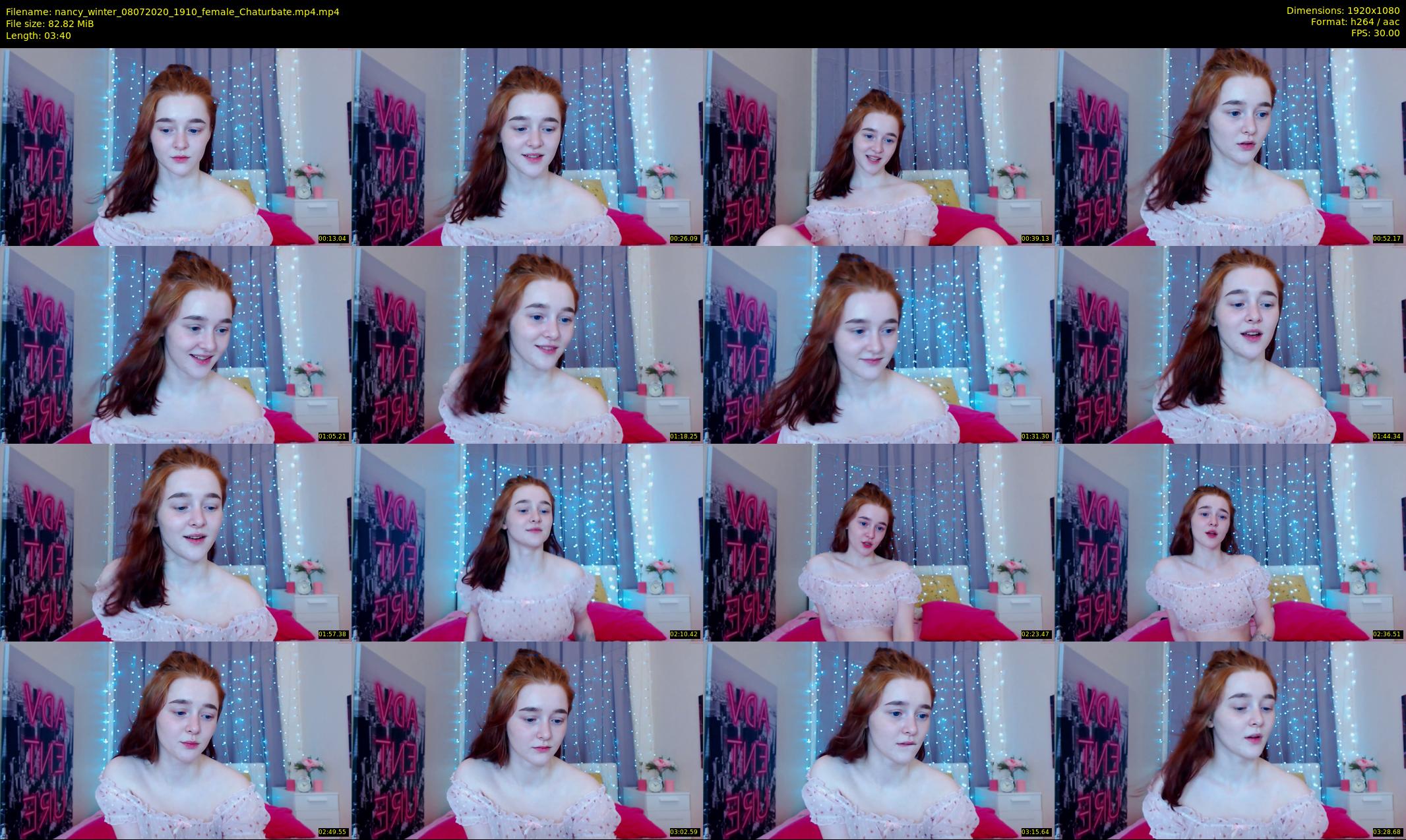 nancy_winter — 4 minute Chaturbate female cam show recording, 1080p, Jul 8, 2020