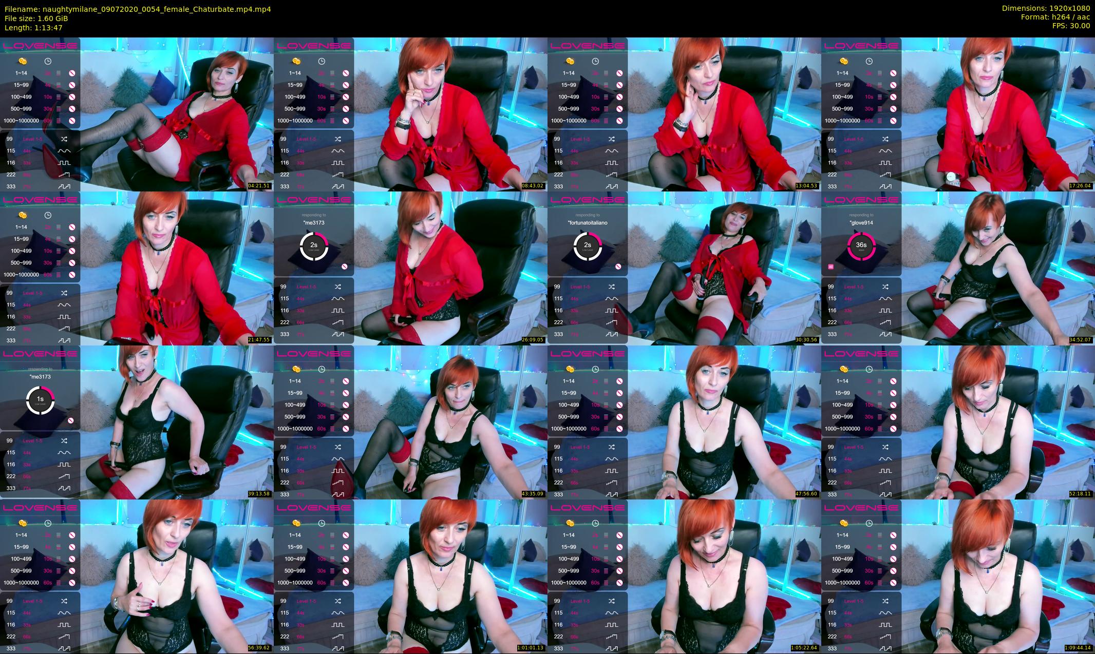 naughtymilane — 74 minute Chaturbate female cam show recording, 1080p, Jul 9, 2020