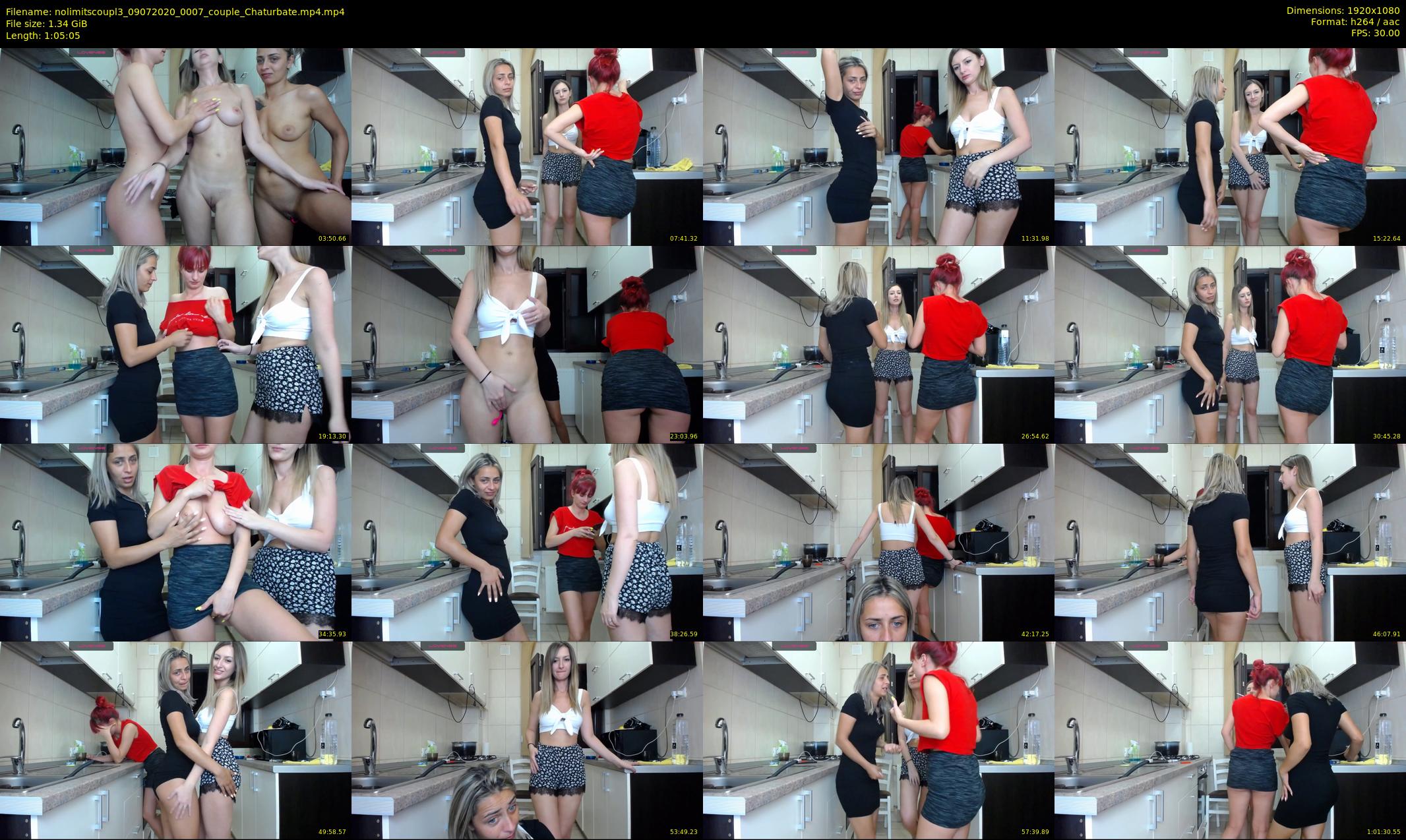 nolimitscoupl3 — 66 minute Chaturbate couple cam show recording, 1080p, Jul 9, 2020