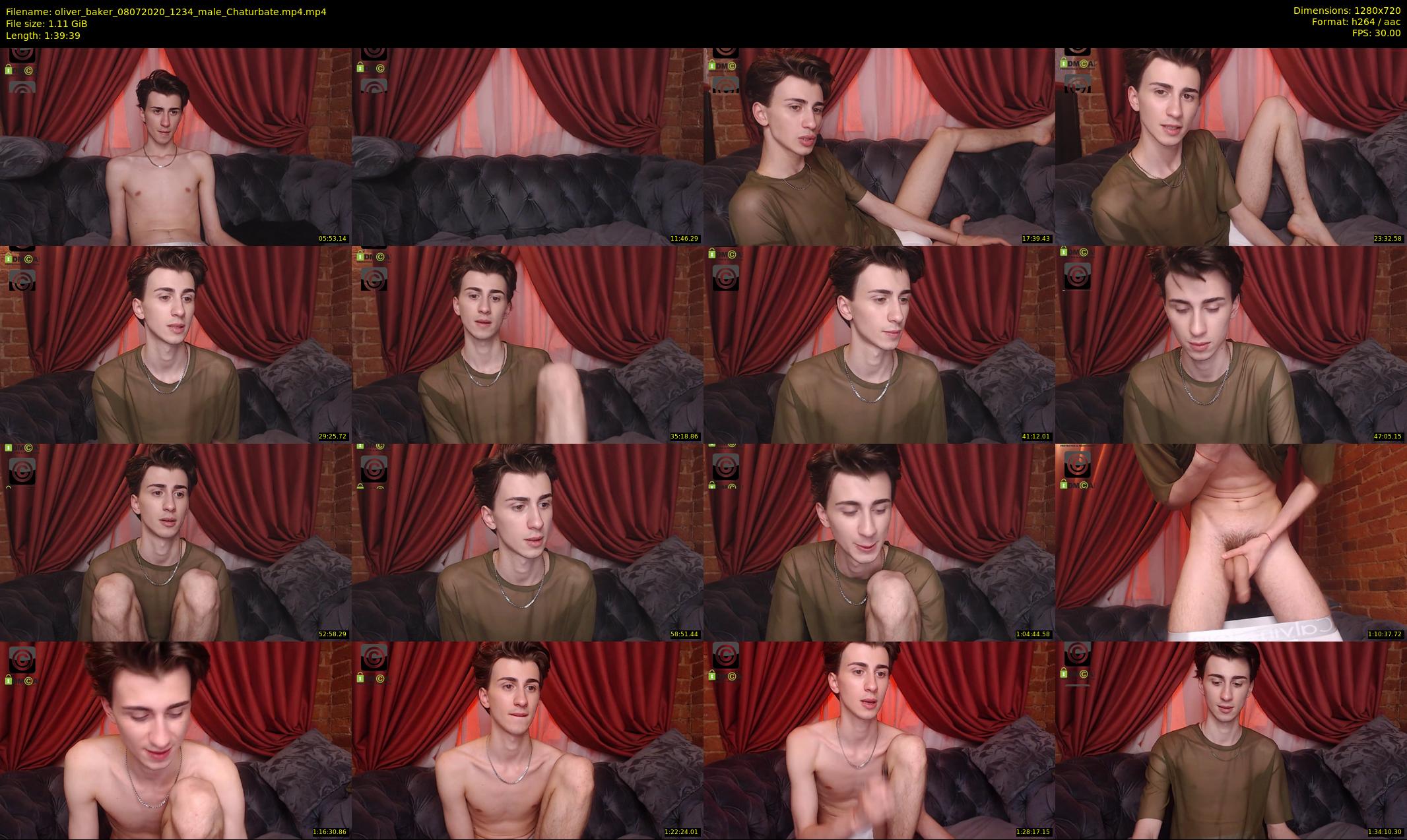 oliver_baker — 100 minute Chaturbate male cam show recording, 720p, Jul 8, 2020