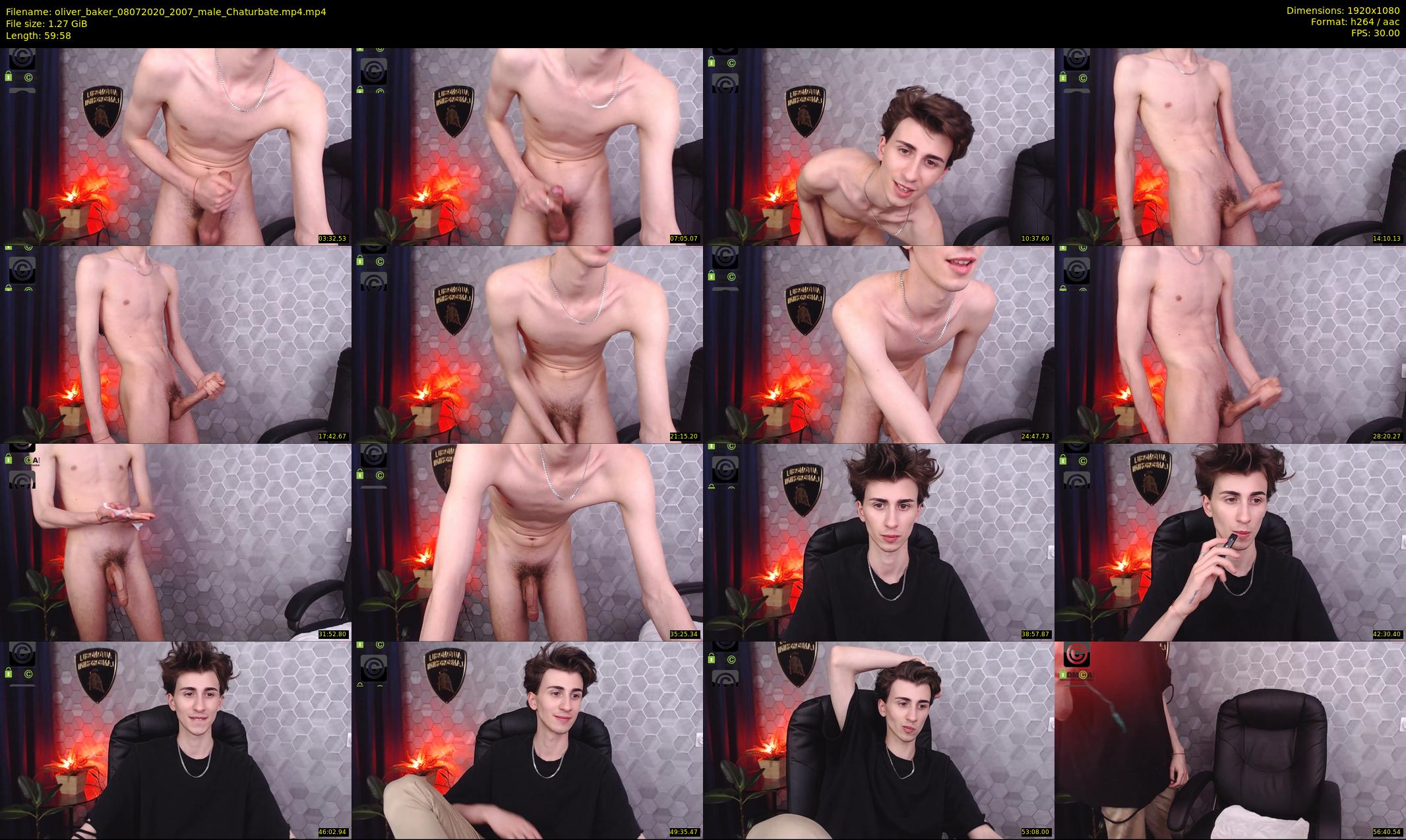 oliver_baker — 60 minute Chaturbate male cam show recording, 1080p, Jul 8, 2020