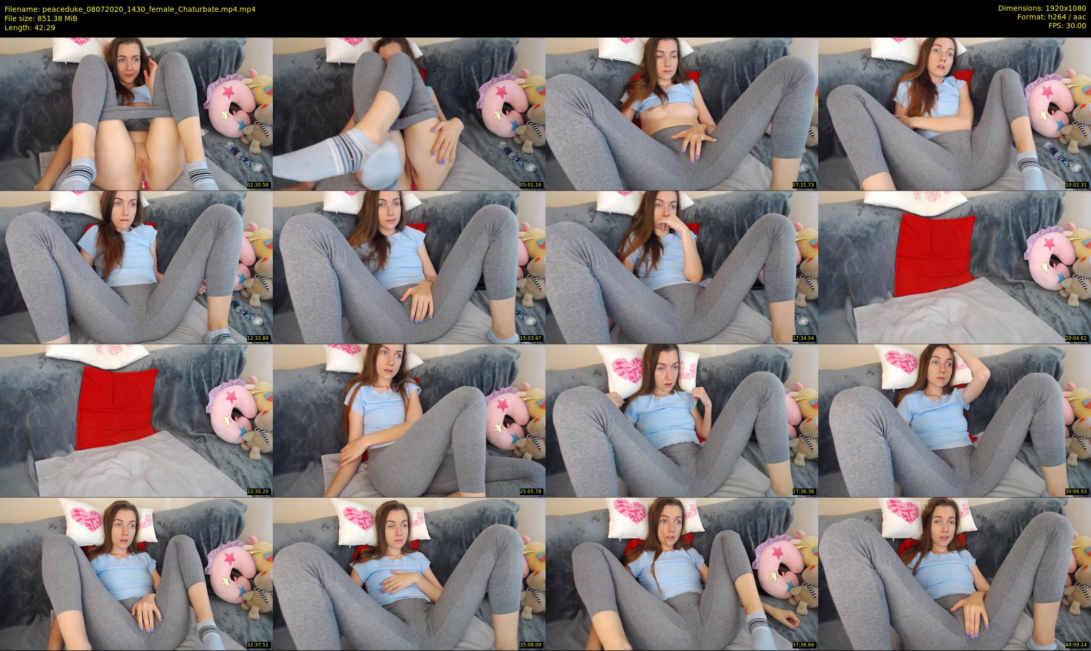 peaceduke — 43 minute Chaturbate female cam show recording, 1080p, Jul 8, 2020