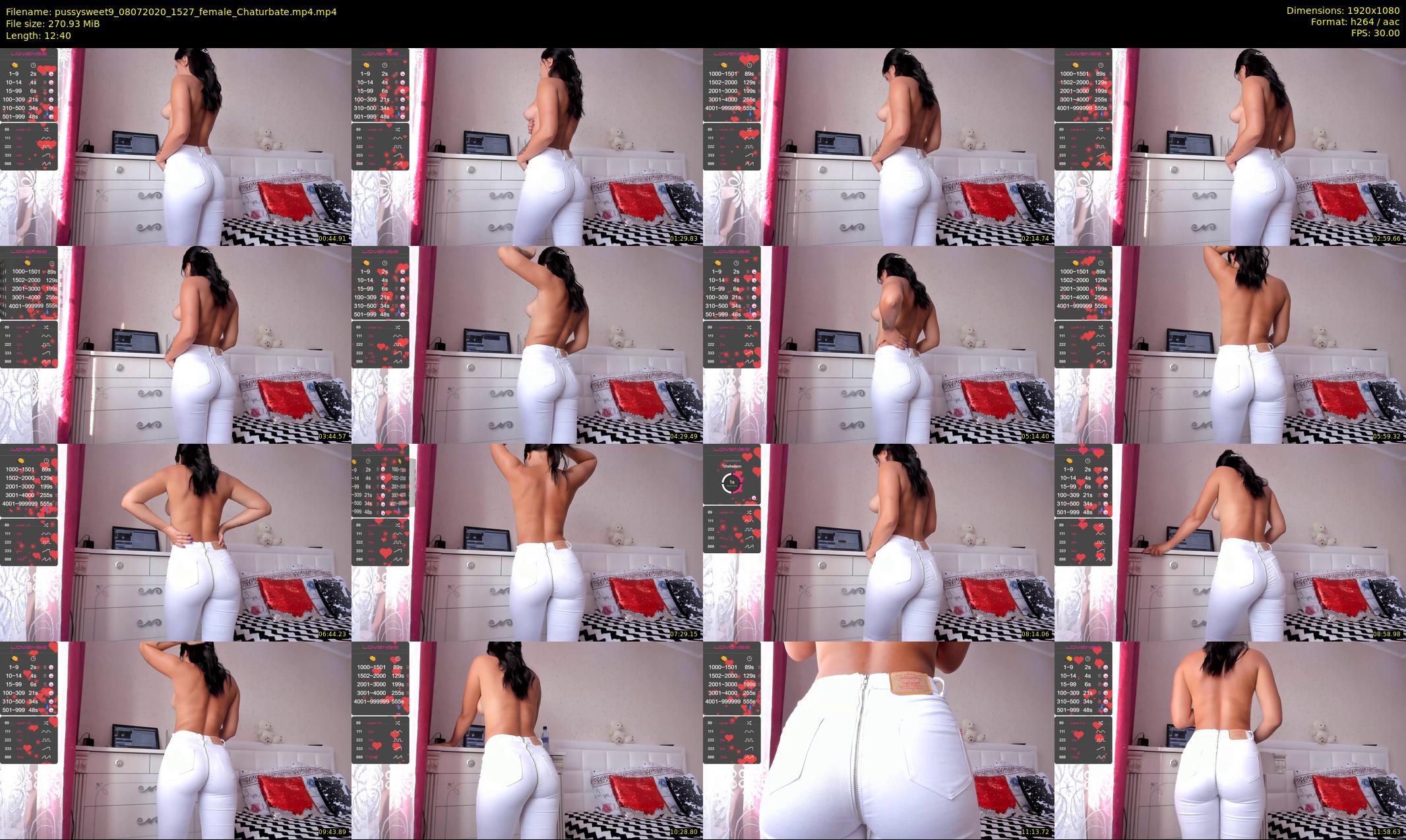 pussysweet9 — 13 minute Chaturbate female cam show recording, 1080p, Jul 8, 2020