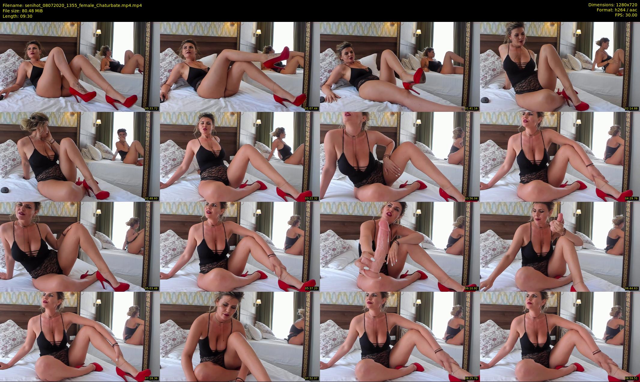 senihot — 10 minute Chaturbate female cam show recording, 720p, Jul 8, 2020