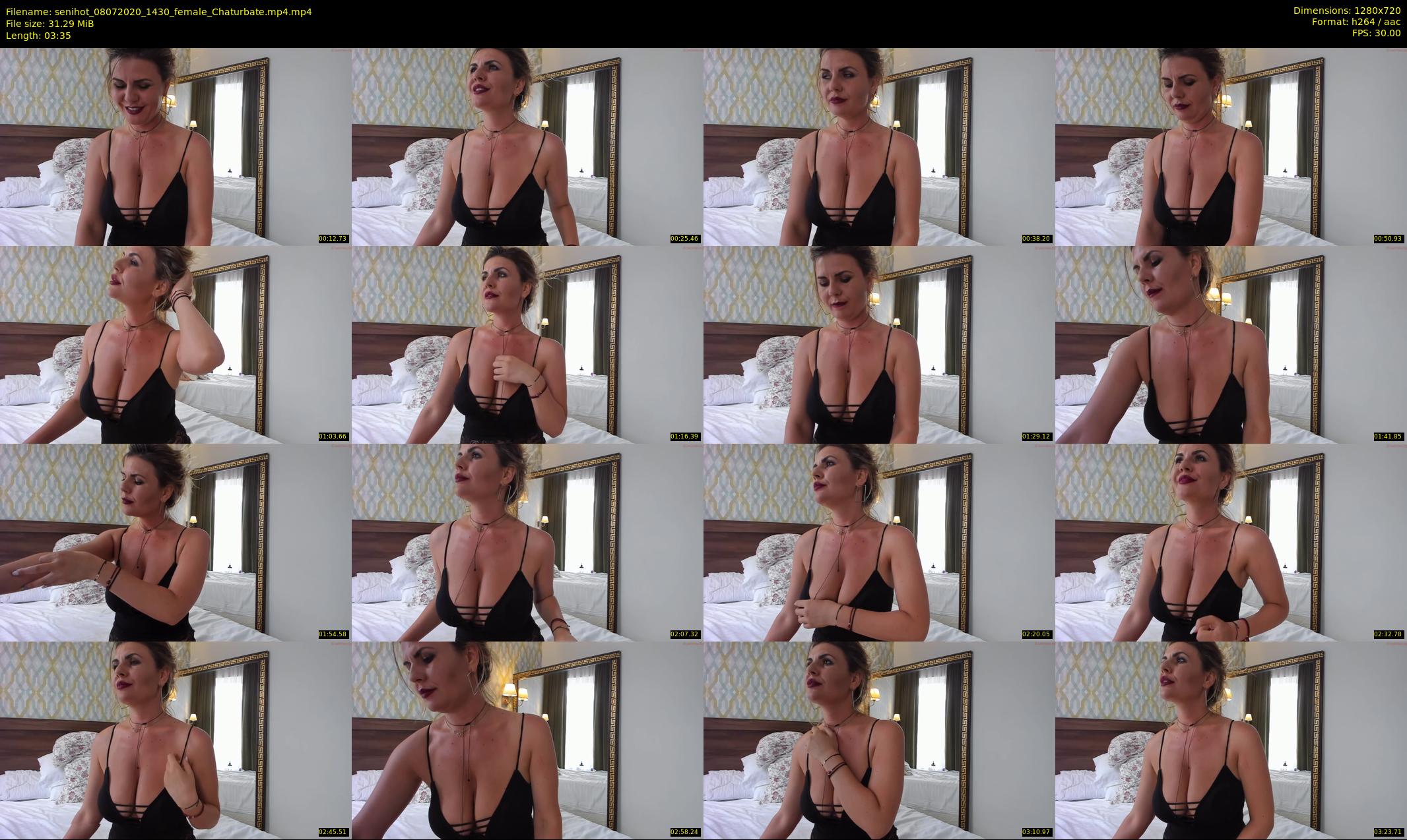 senihot — 4 minute Chaturbate female cam show recording, 720p, Jul 8, 2020
