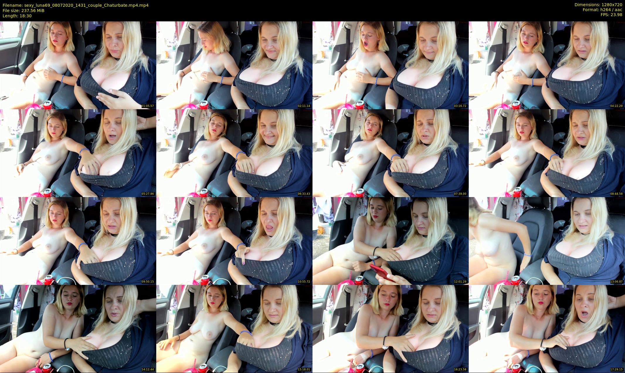 sexy_luna69 — 19 minute Chaturbate couple cam show recording, 720p, Jul 8, 2020