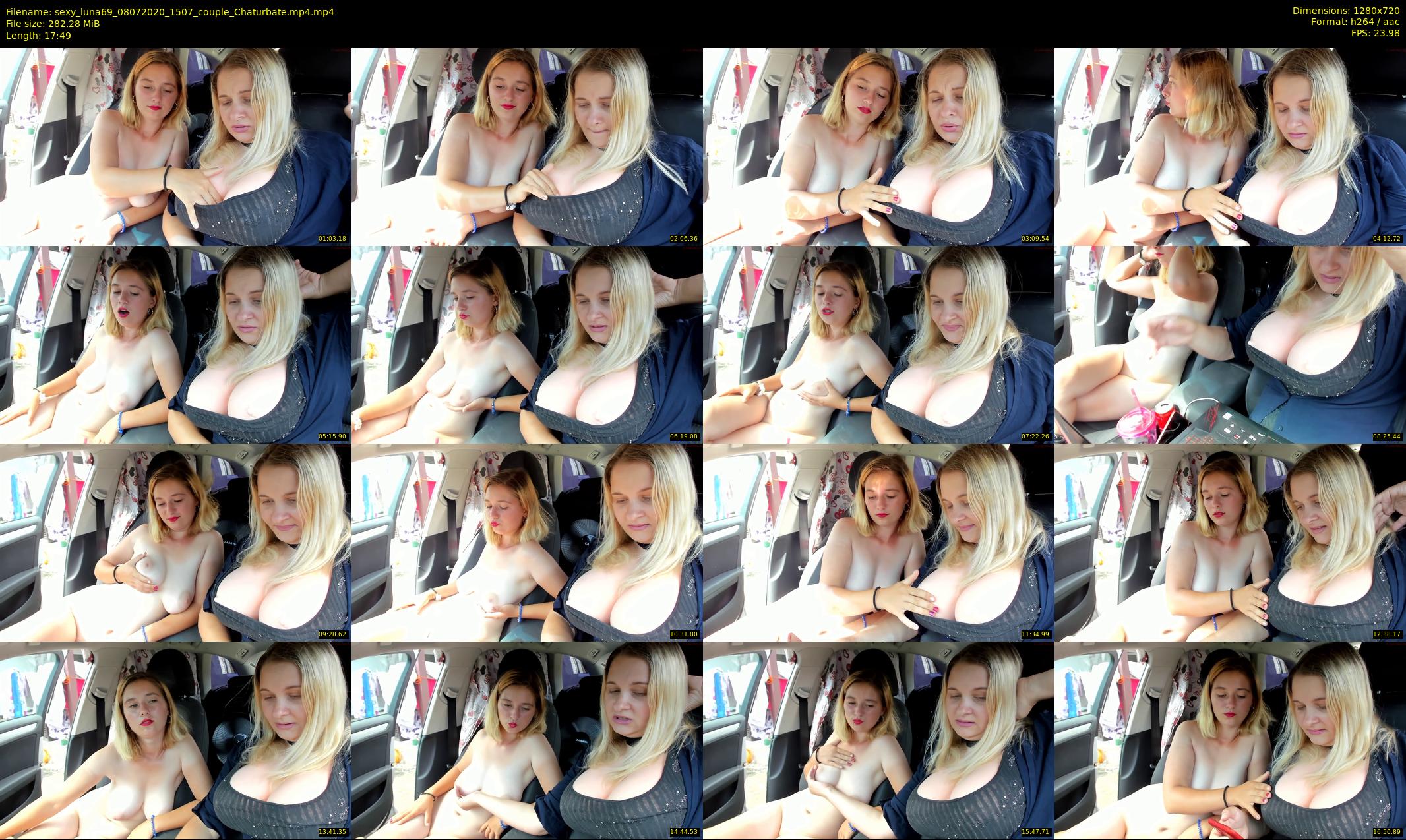 sexy_luna69 — 18 minute Chaturbate couple cam show recording, 720p, Jul 8, 2020