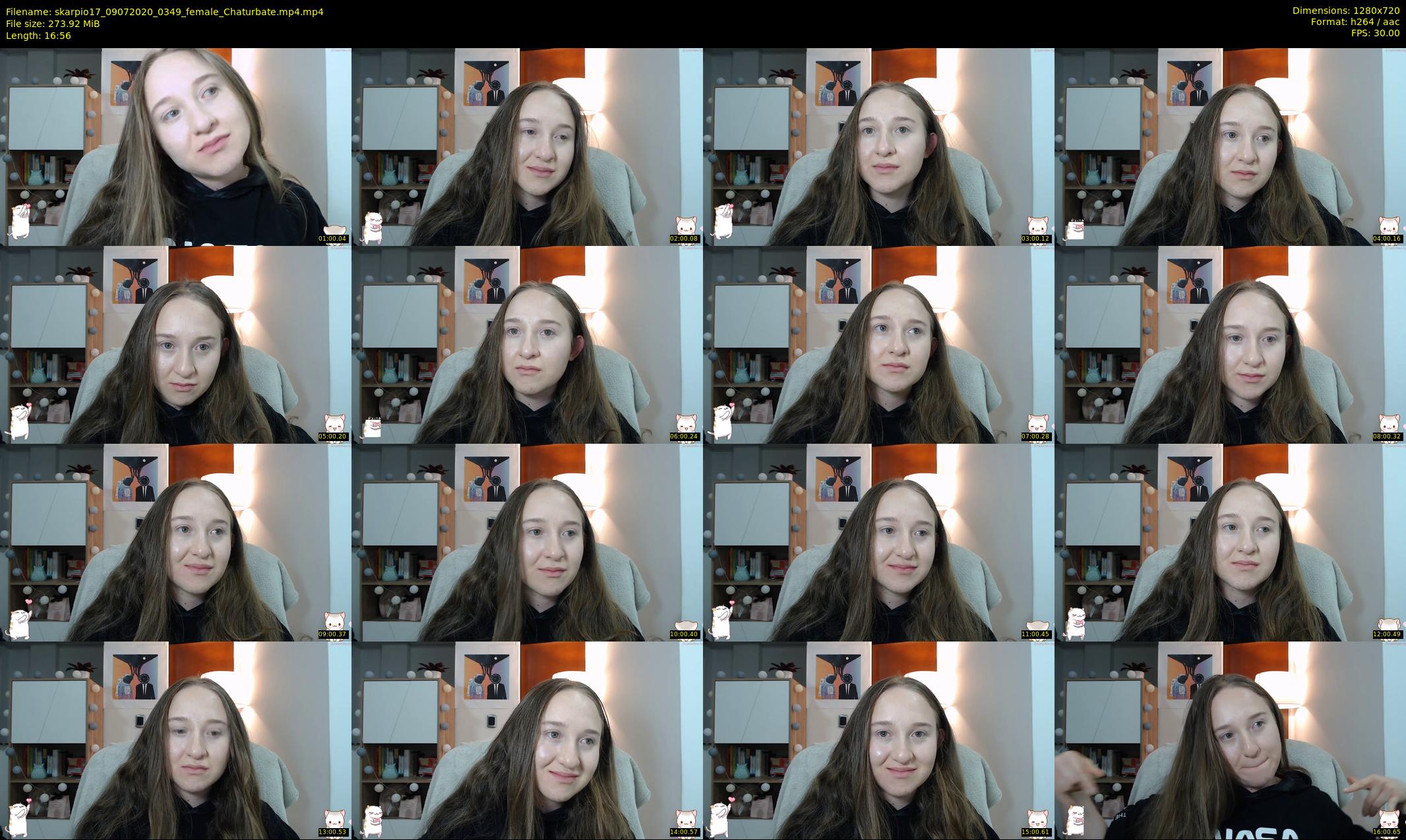 skarpio17 — 17 minute Chaturbate female cam show recording, 720p, Jul 9, 2020