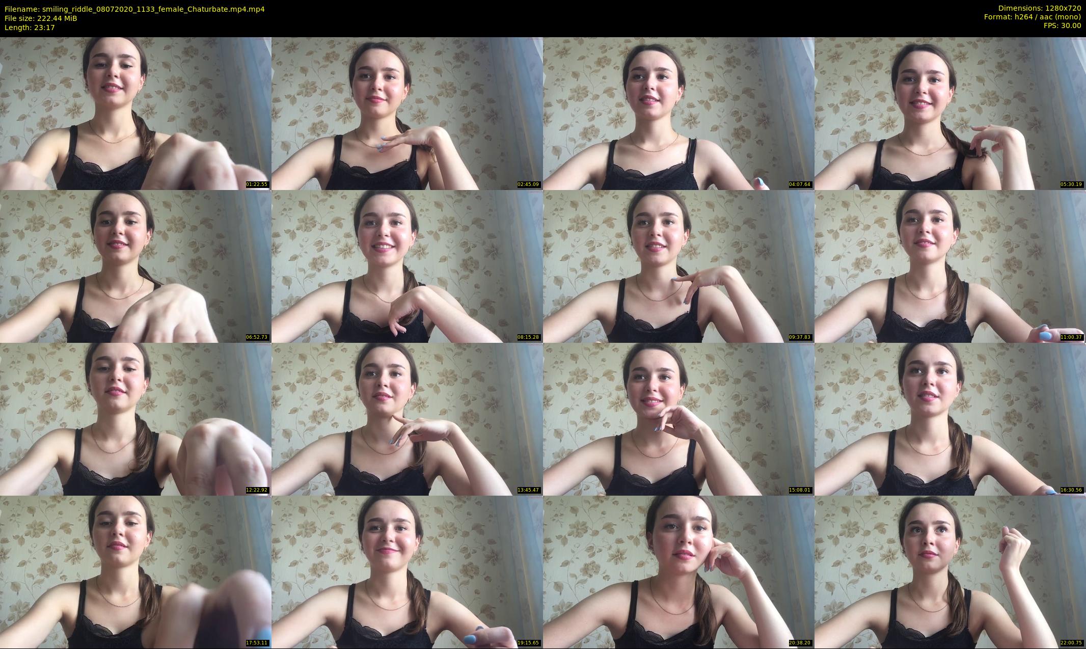 smiling_riddle — 24 minute Chaturbate female cam show recording, 720p, Jul 8, 2020