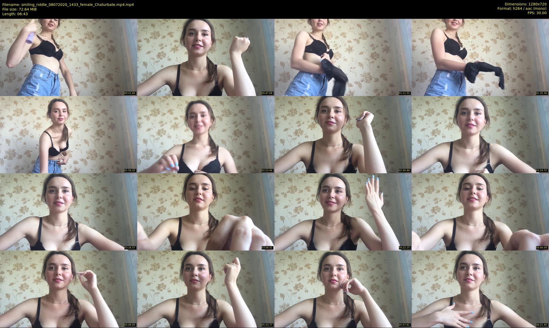 smiling_riddle — 7 minute Chaturbate female cam show recording, 720p, Jul 8, 2020