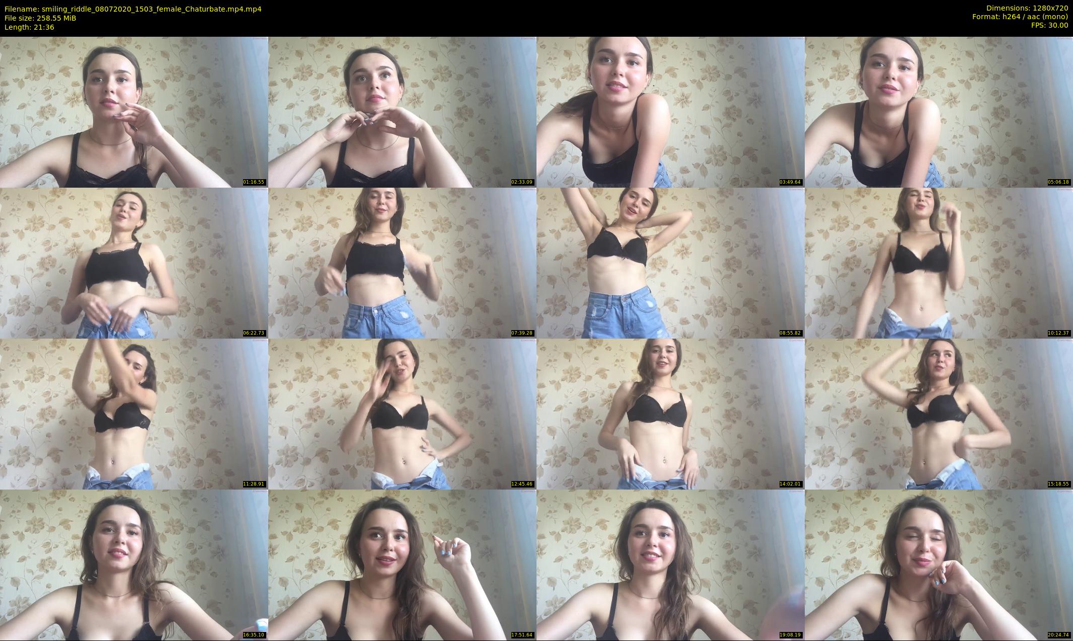 smiling_riddle — 22 minute Chaturbate female cam show recording, 720p, Jul 8, 2020