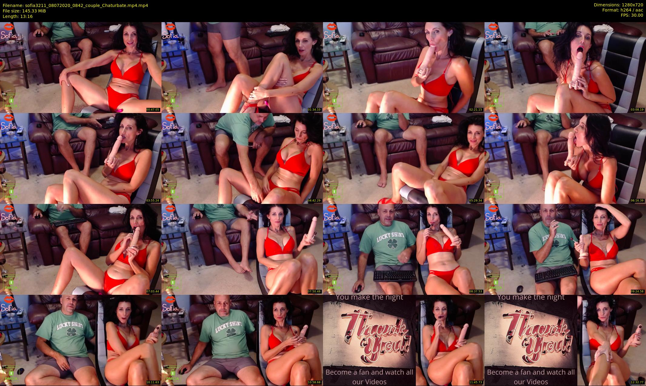 sofia3211 — 14 minute Chaturbate couple cam show recording, 720p, Jul 8, 2020