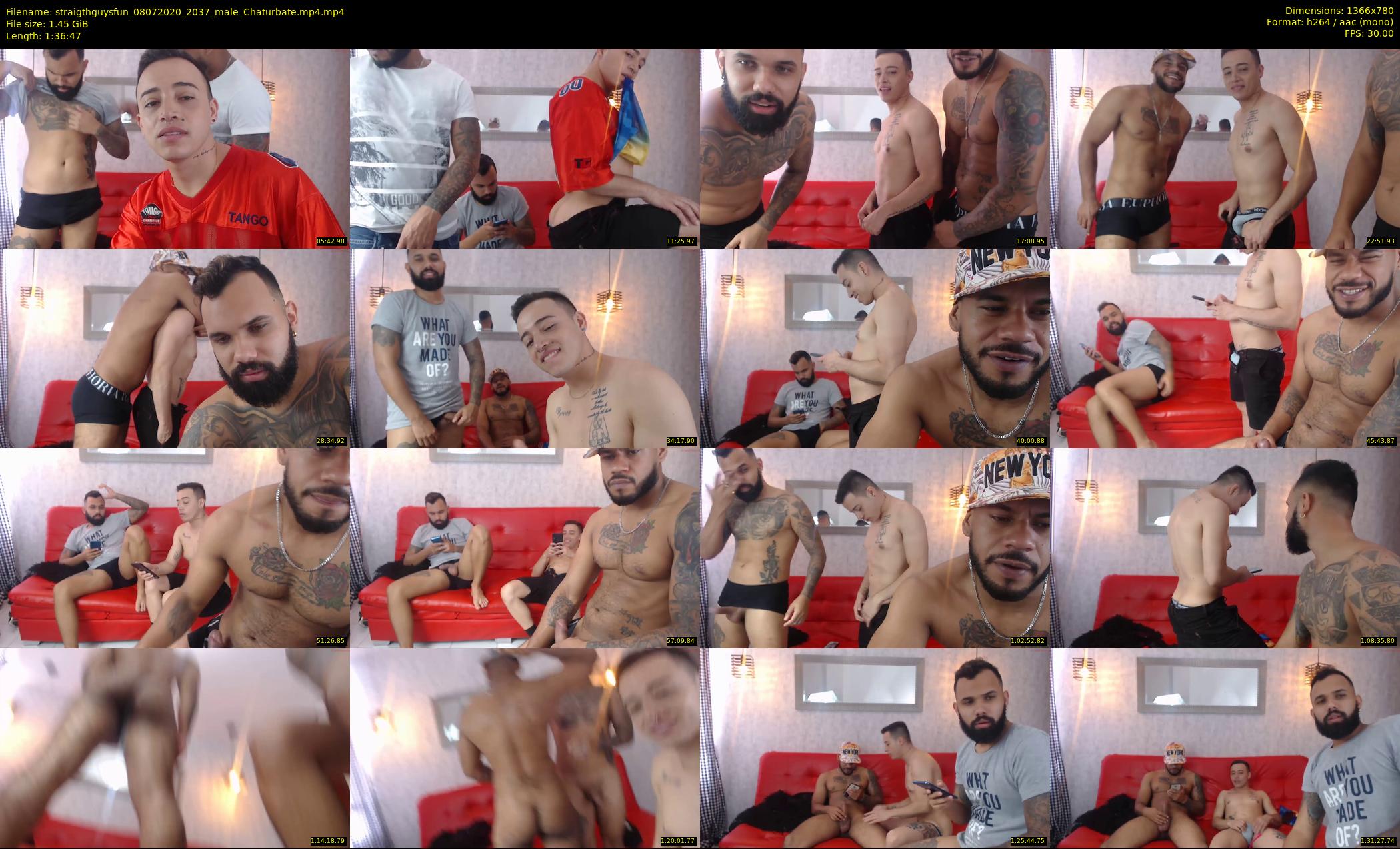 straigthguysfun — 97 minute Chaturbate male cam show recording, 720p, Jul 8, 2020
