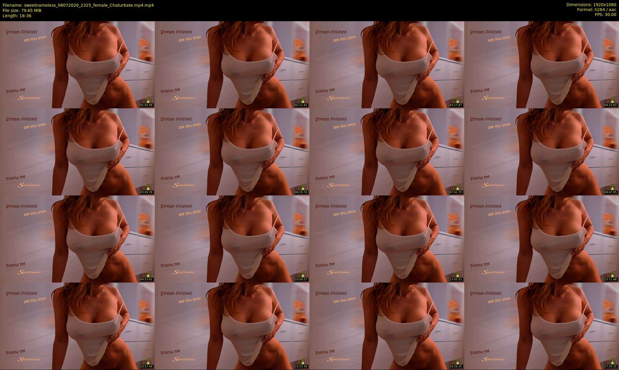 sweetnameless — 19 minute Chaturbate couple cam show recording, 1080p, Jul 8, 2020