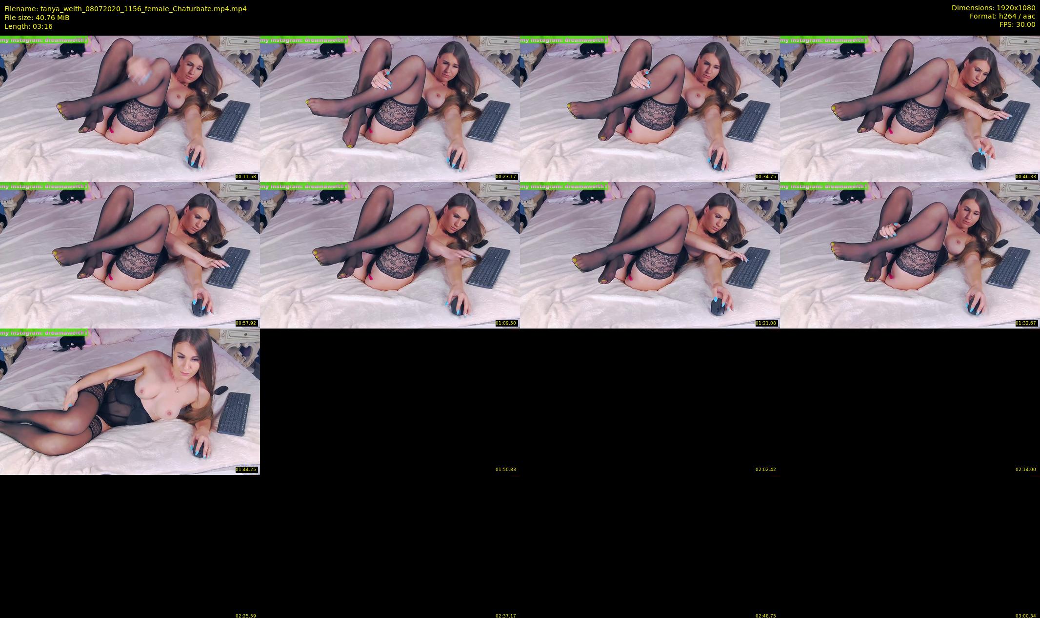 tanya_welth — 4 minute Chaturbate female cam show recording, 1080p, Jul 8, 2020