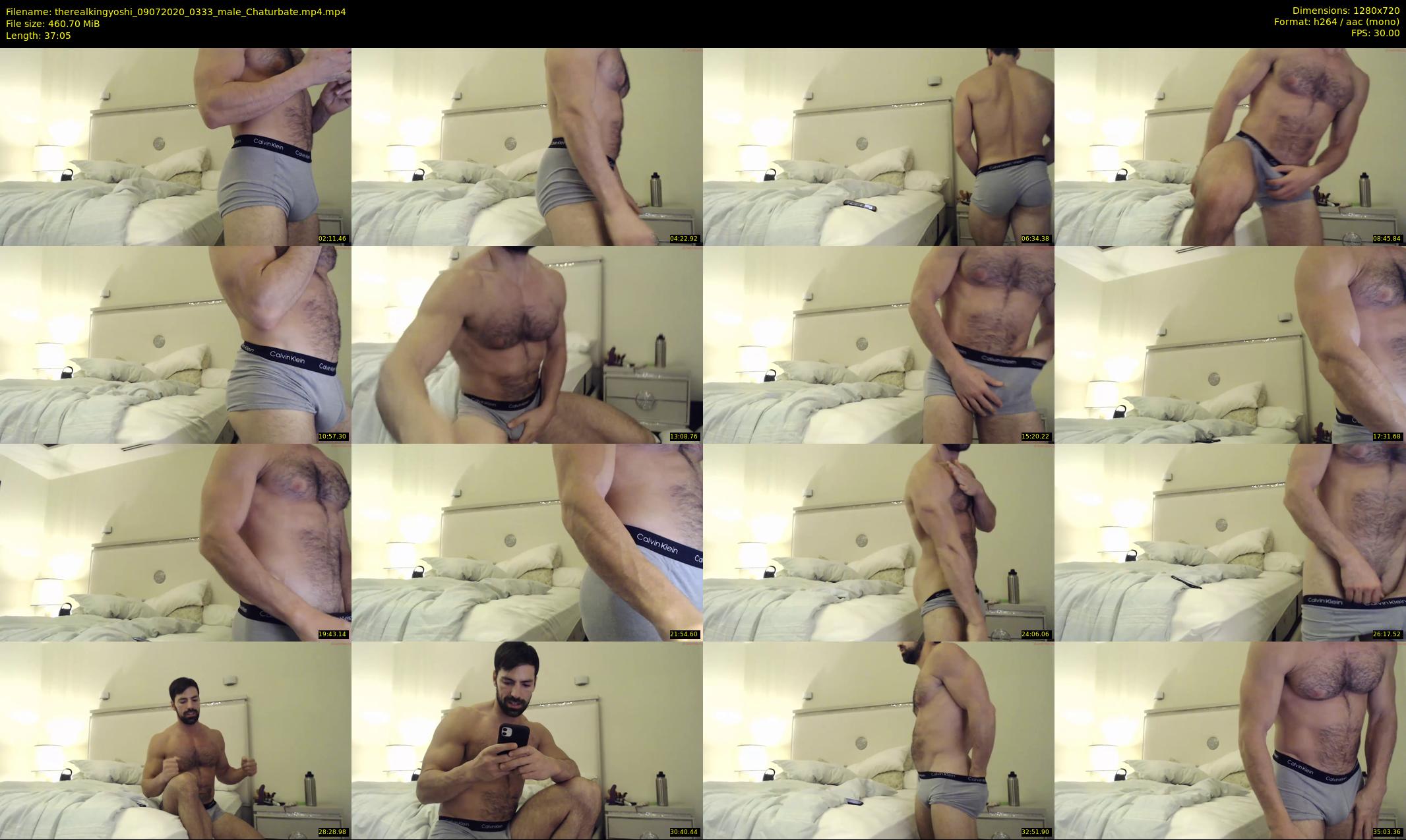 therealkingyoshi — 38 minute Chaturbate male cam show recording, 720p, Jul 9, 2020