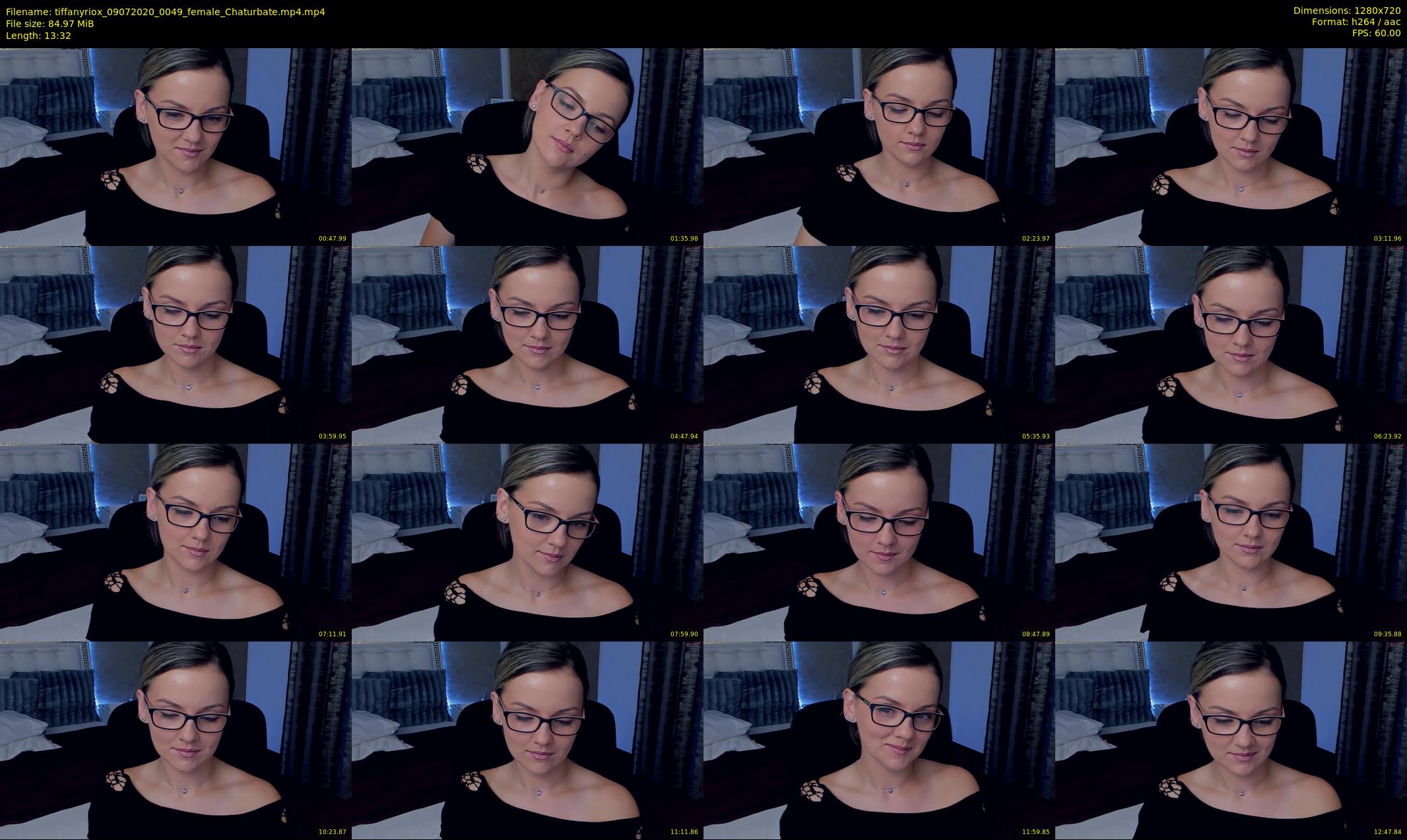 tiffanyriox — 14 minute Chaturbate female cam show recording, 720p, Jul 9, 2020