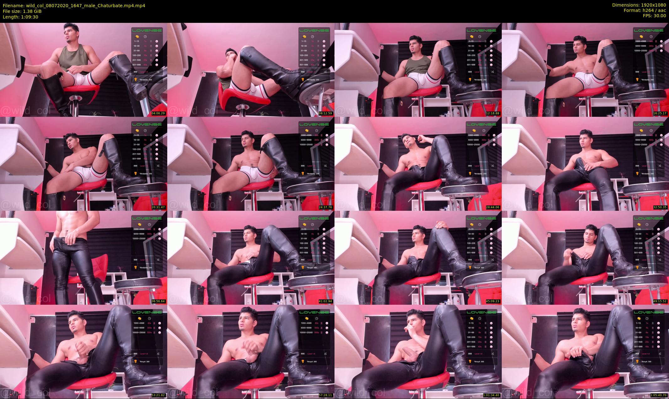 wild_col — 70 minute Chaturbate male cam show recording, 1080p, Jul 8, 2020