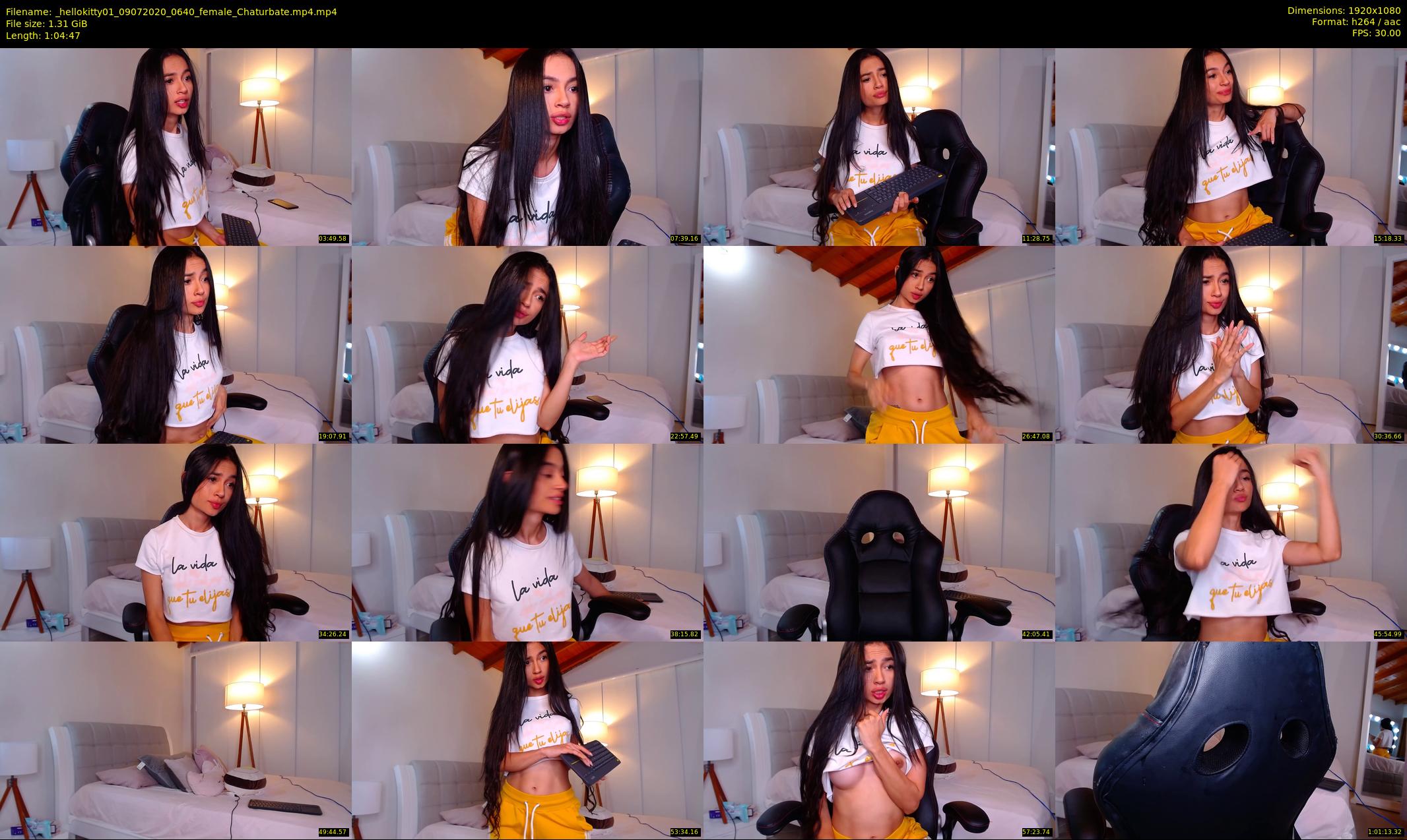_hellokitty01 — 65 minute Chaturbate female cam show recording, 1080p, Jul 9, 2020
