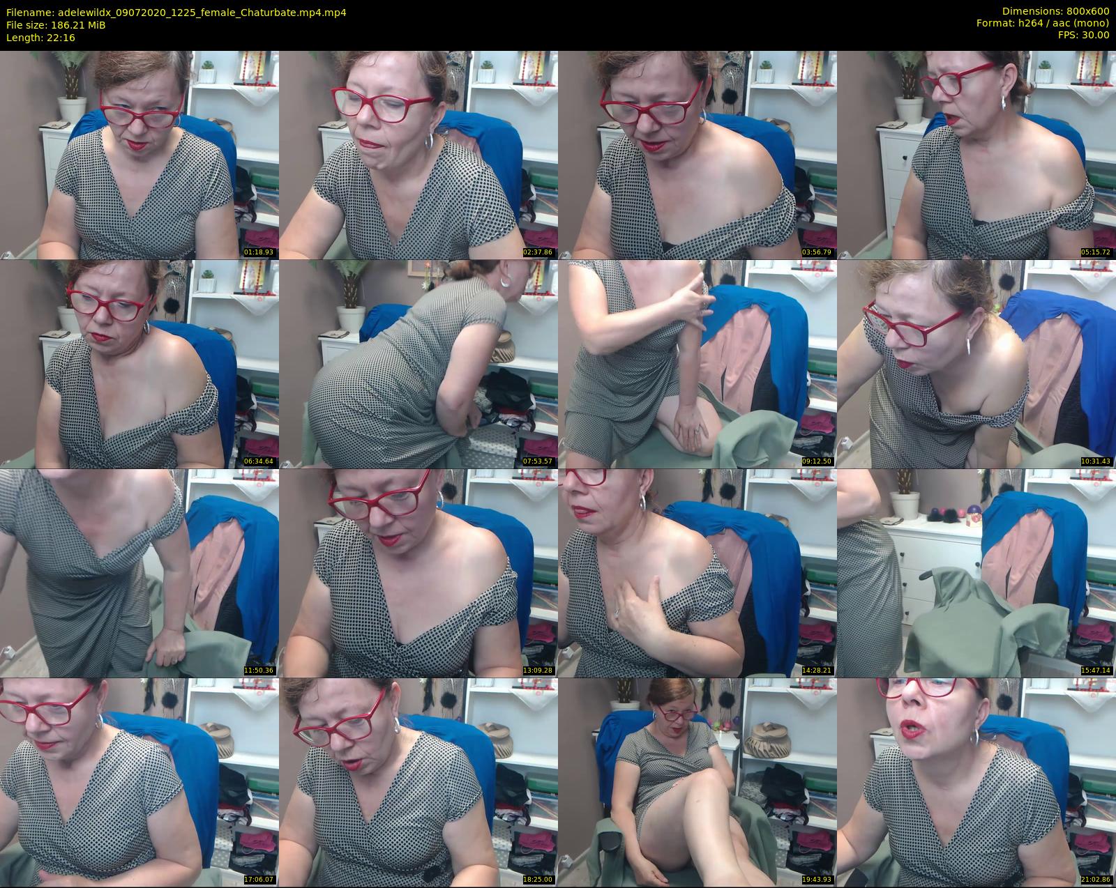 adelewildx — 23 minute Chaturbate female cam show recording, 480p, Jul 9, 2020