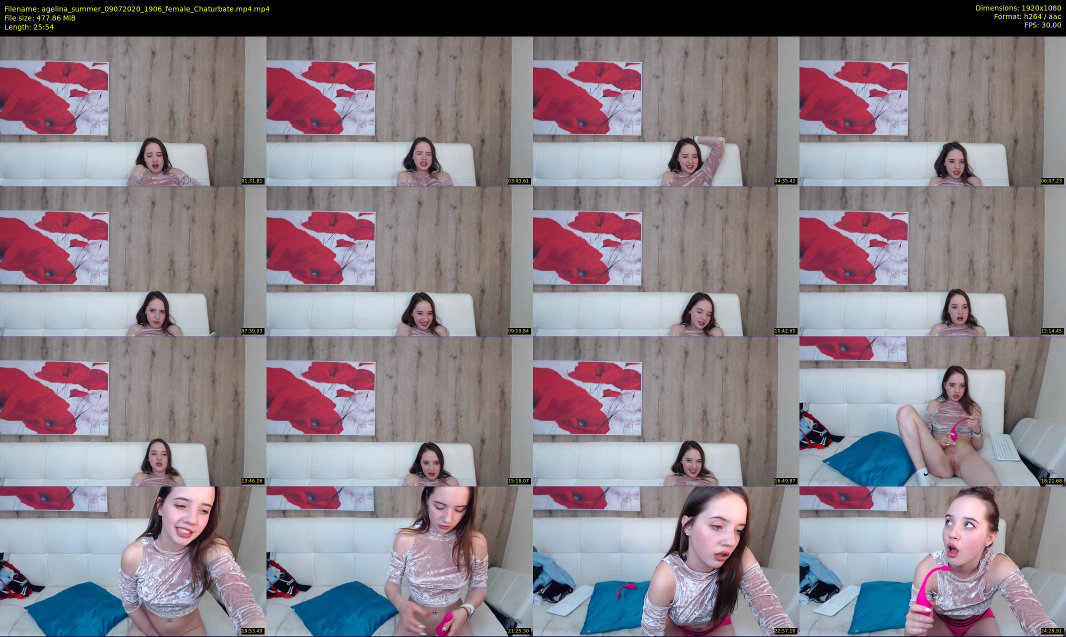 agelina_summer — 26 minute Chaturbate female cam show recording, 1080p, Jul 9, 2020