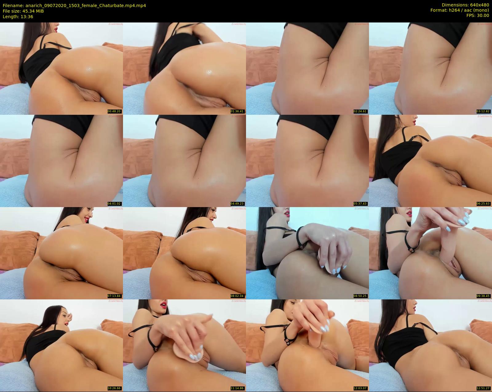 anarich — 14 minute Chaturbate female cam show recording, 480p, Jul 9, 2020
