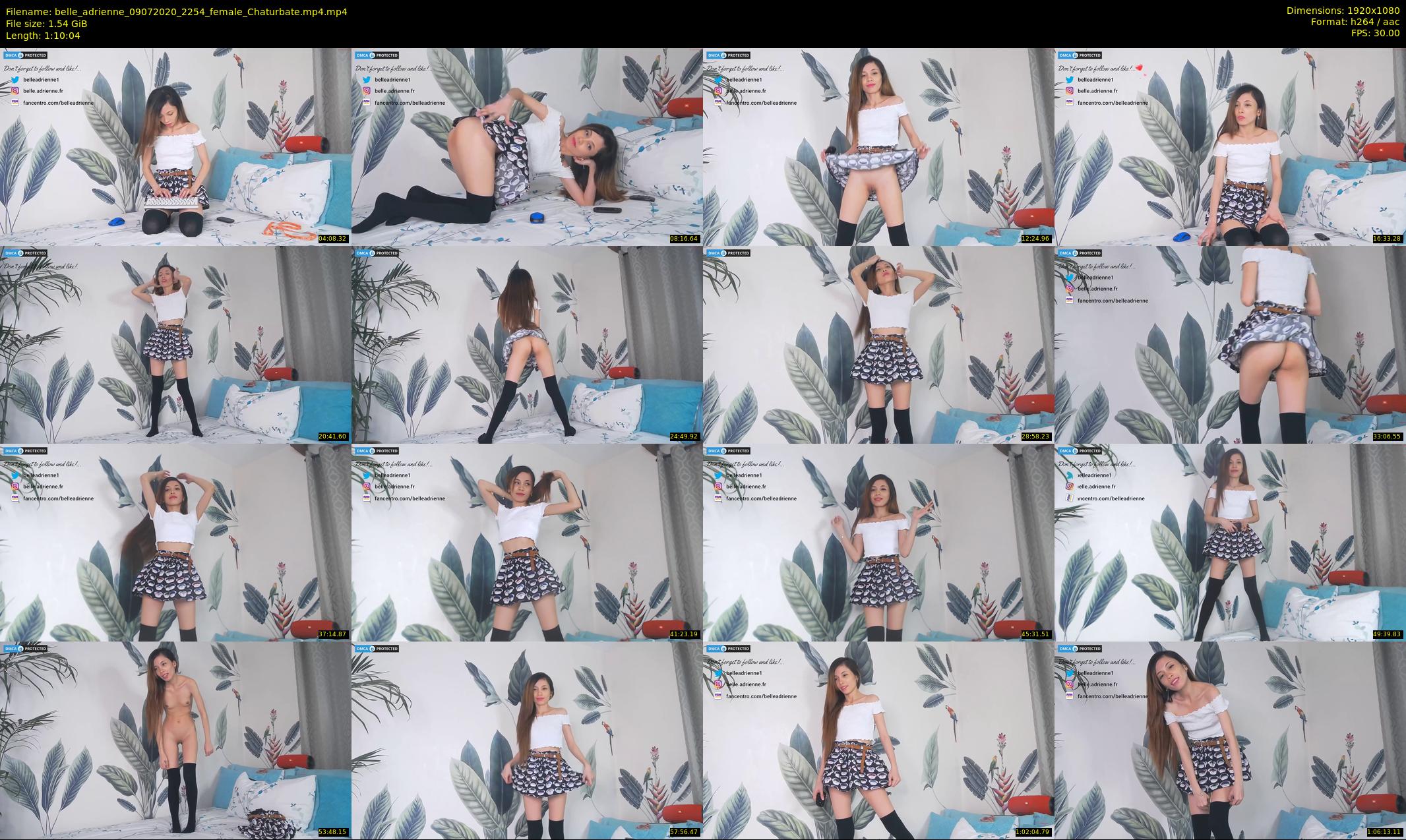 belle_adrienne — 71 minute Chaturbate couple cam show recording, 1080p, Jul 9, 2020