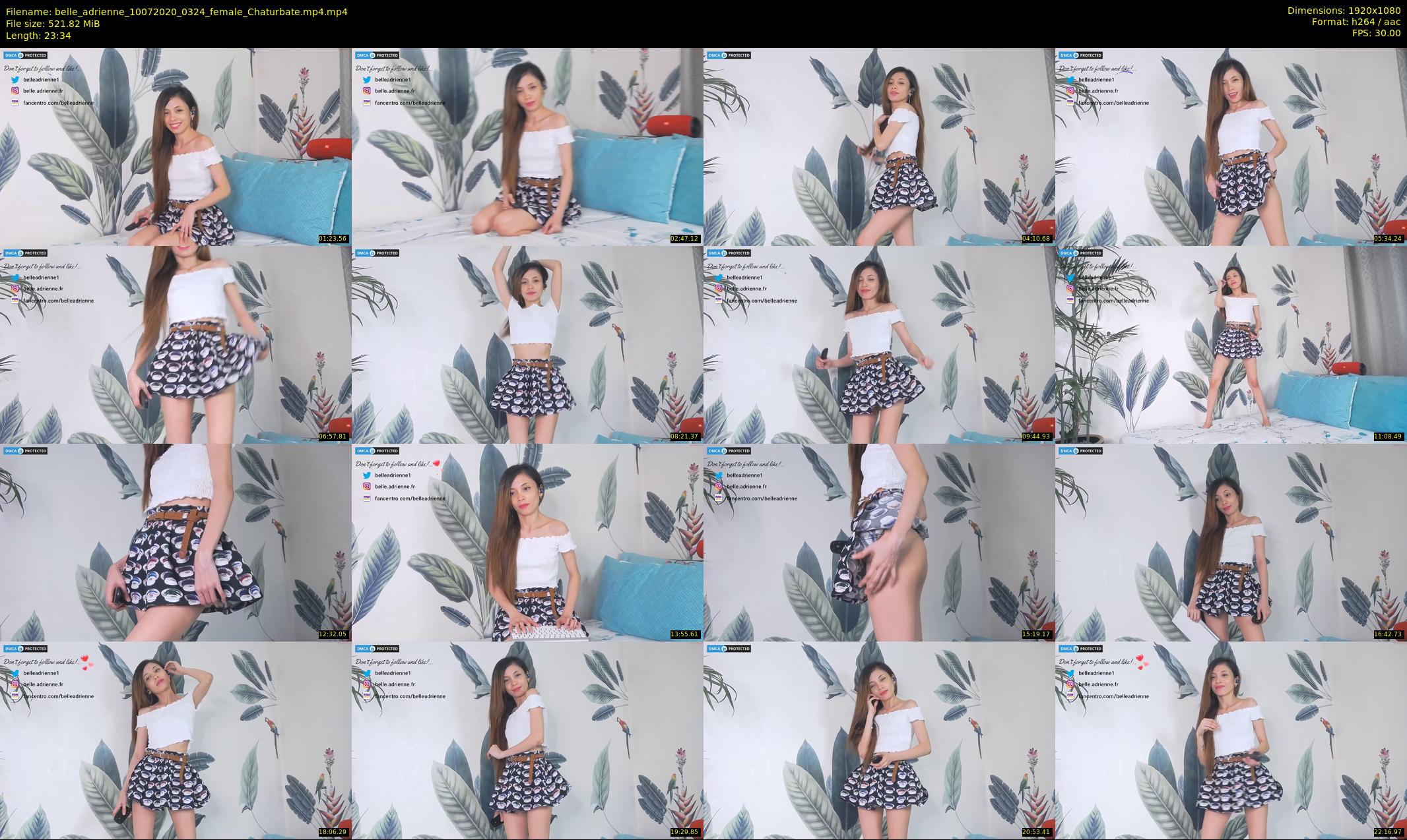 belle_adrienne — 24 minute Chaturbate couple cam show recording, 1080p, Jul 10, 2020
