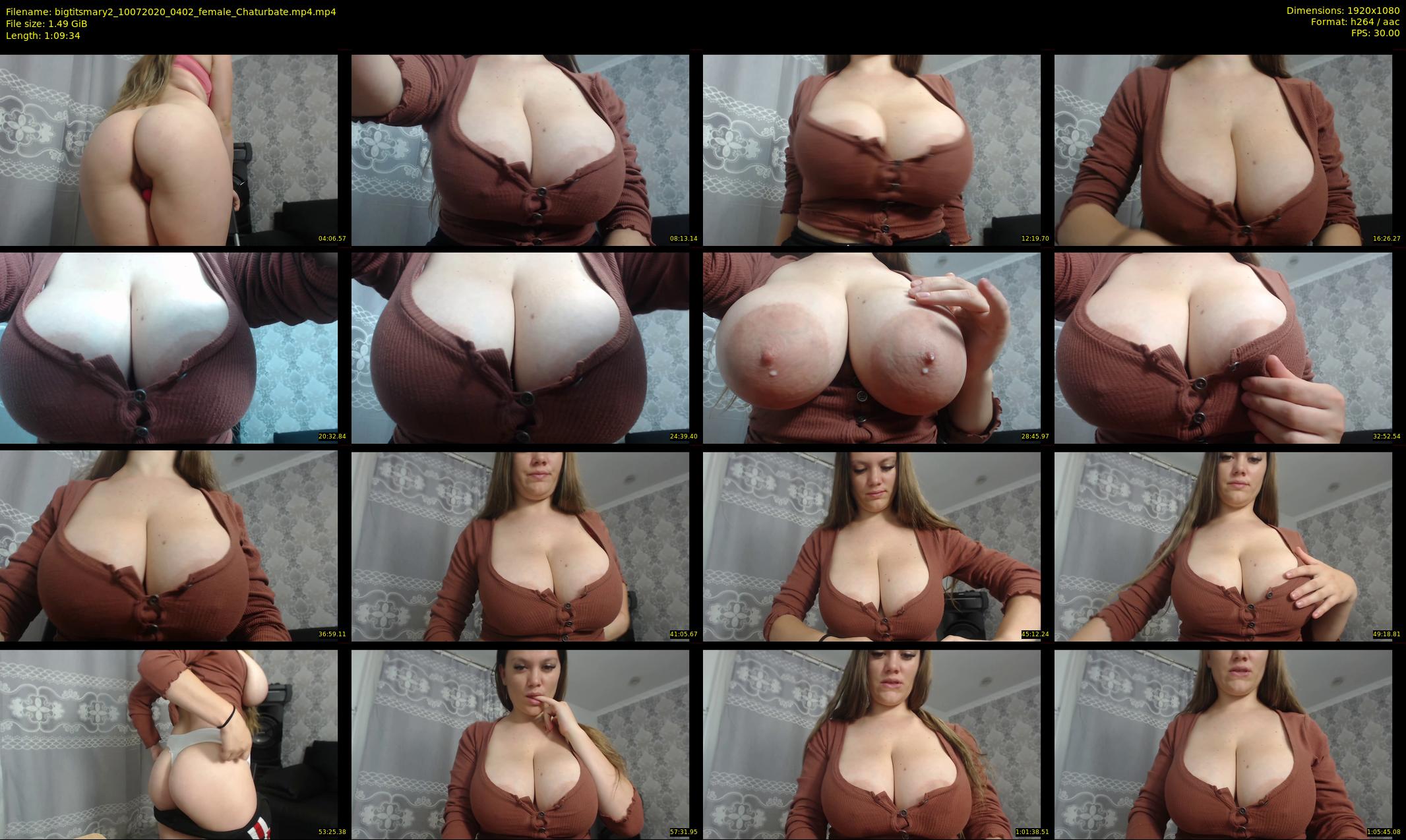 bigtitsmary2 — 70 minute Chaturbate female cam show recording, 1080p, Jul 10, 2020