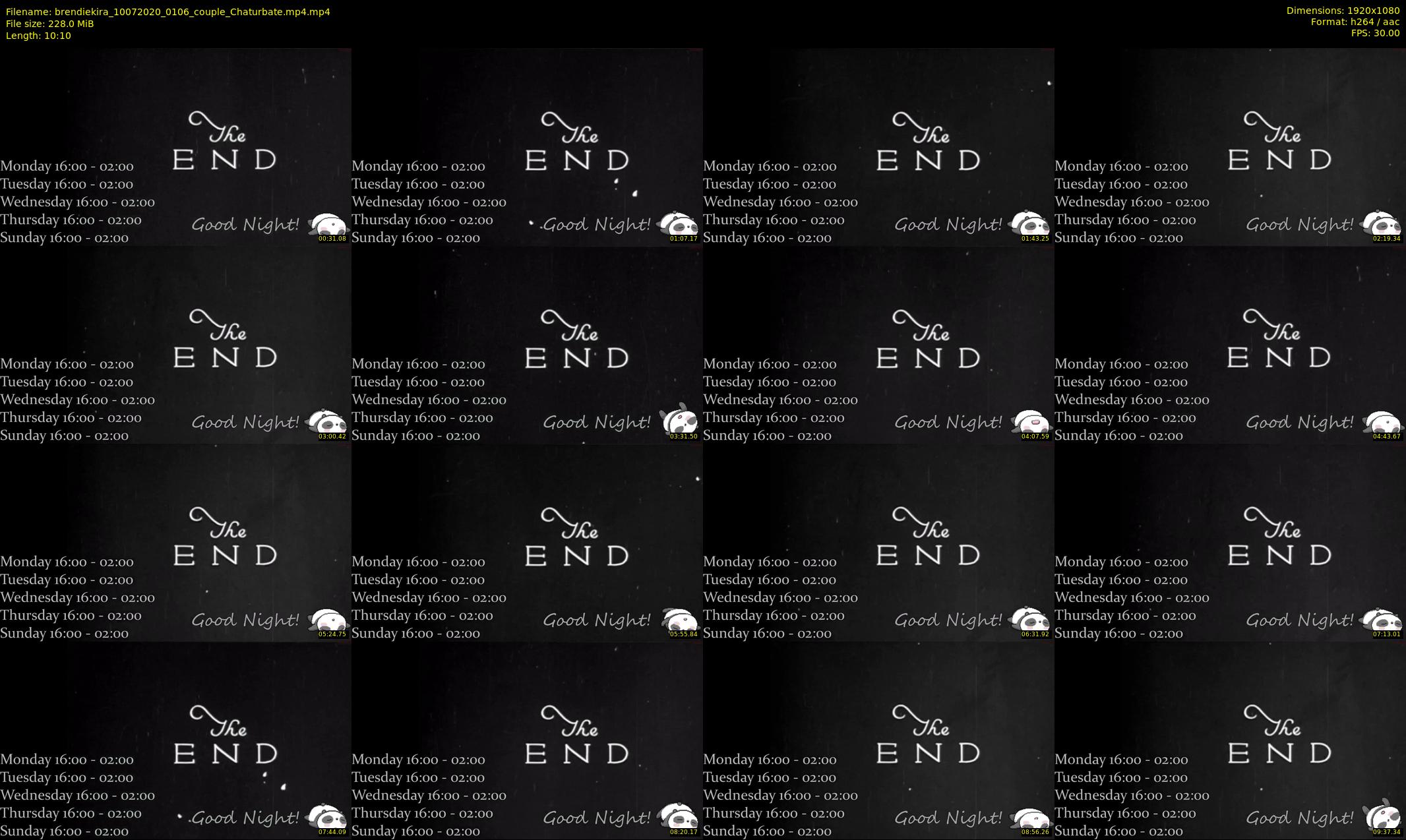 brendiekira — 11 minute Chaturbate couple cam show recording, 1080p, Jul 10, 2020