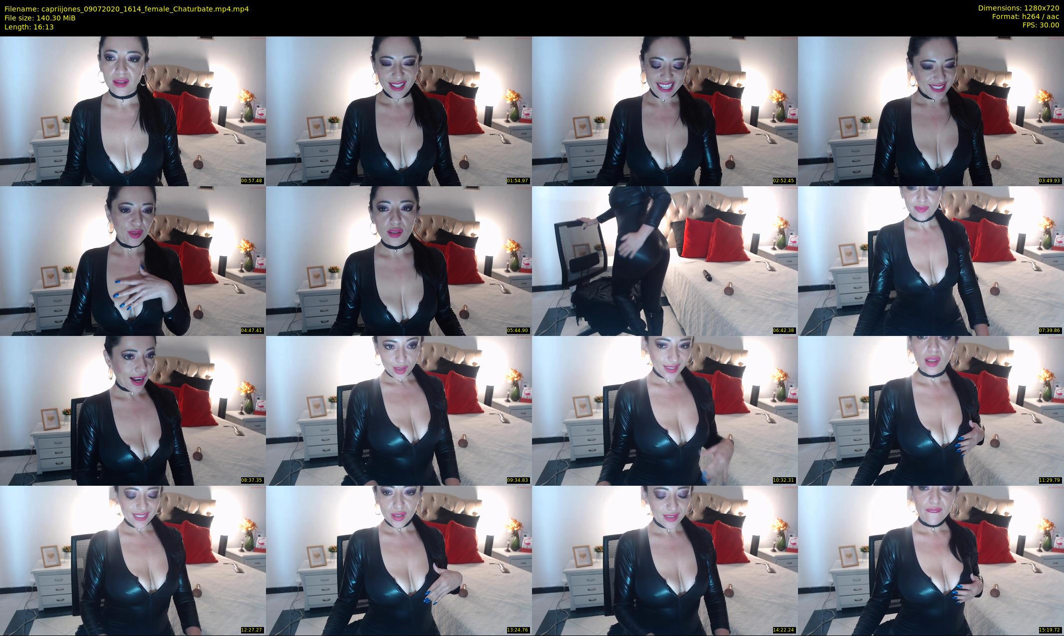capriijones — 17 minute Chaturbate female cam show recording, 720p, Jul 9, 2020
