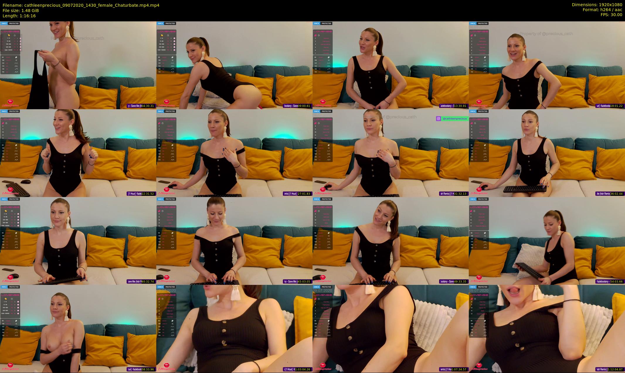 cathleenprecious — 77 minute Chaturbate female cam show recording, 1080p, Jul 9, 2020