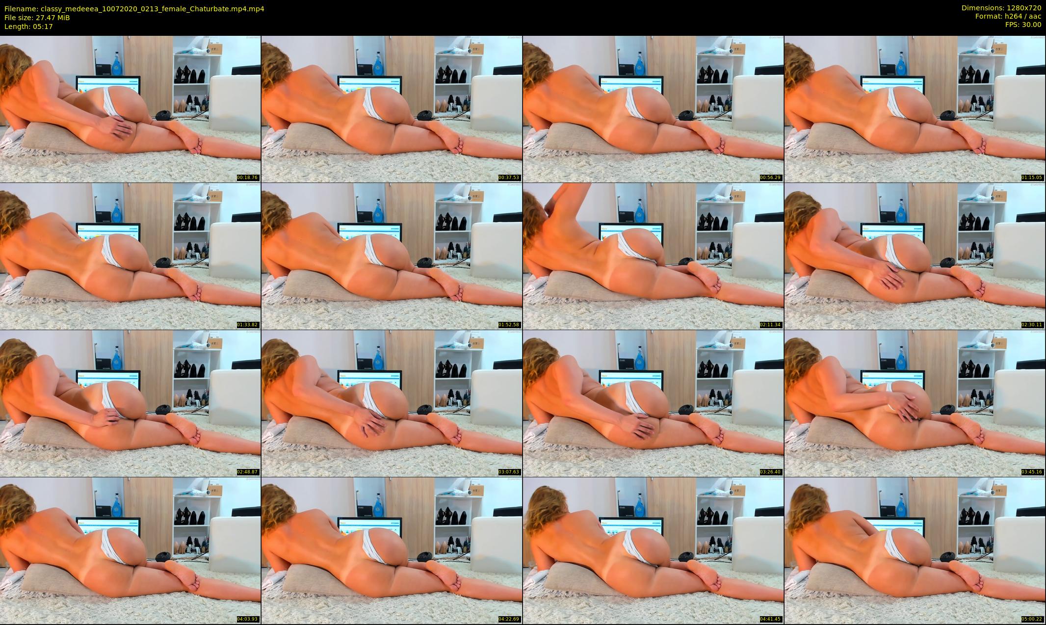 classy_medeeea — 6 minute Chaturbate female cam show recording, 720p, Jul 10, 2020