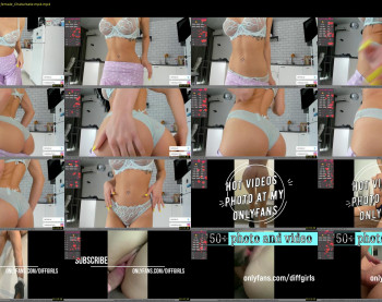 diffgirls — 4 minute Chaturbate female cam show recording, 1080p, Jul 9, 2020