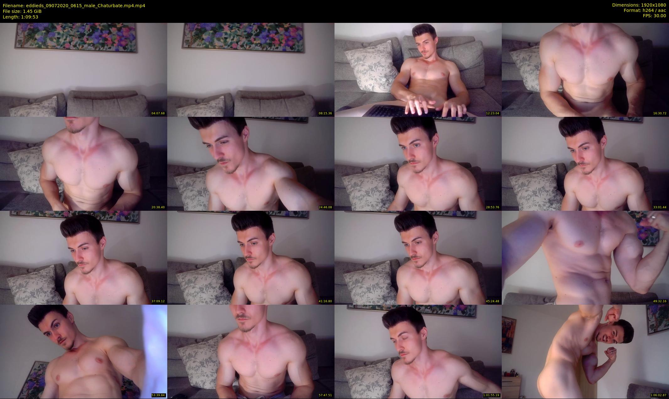 eddieds — 70 minute Chaturbate male cam show recording, 1080p, Jul 9, 2020