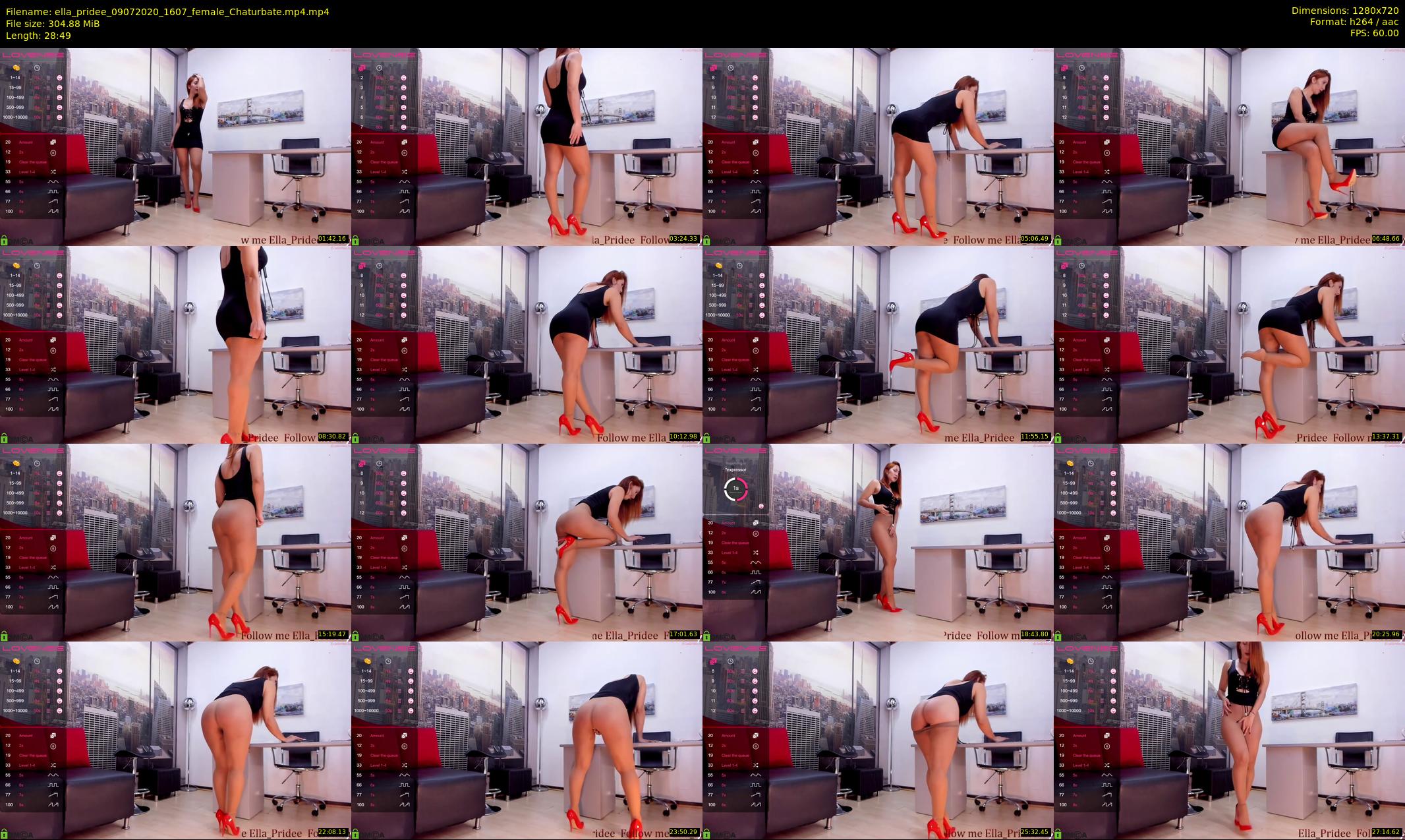 ella_pridee — 29 minute Chaturbate female cam show recording, 720p, Jul 9, 2020