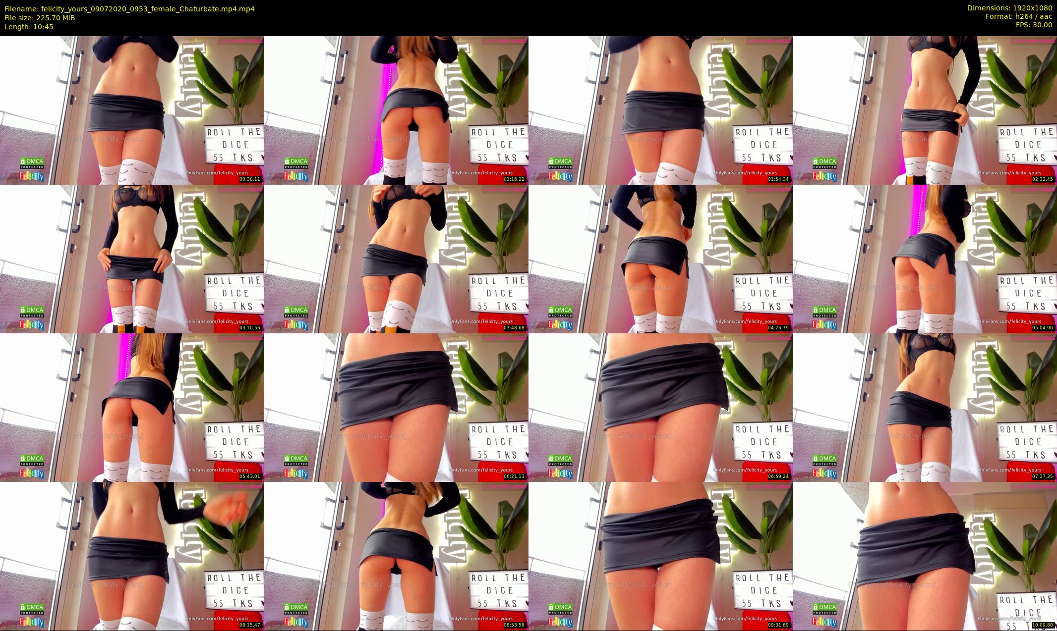 felicity_yours — 11 minute Chaturbate female cam show recording, 1080p, Jul 9, 2020