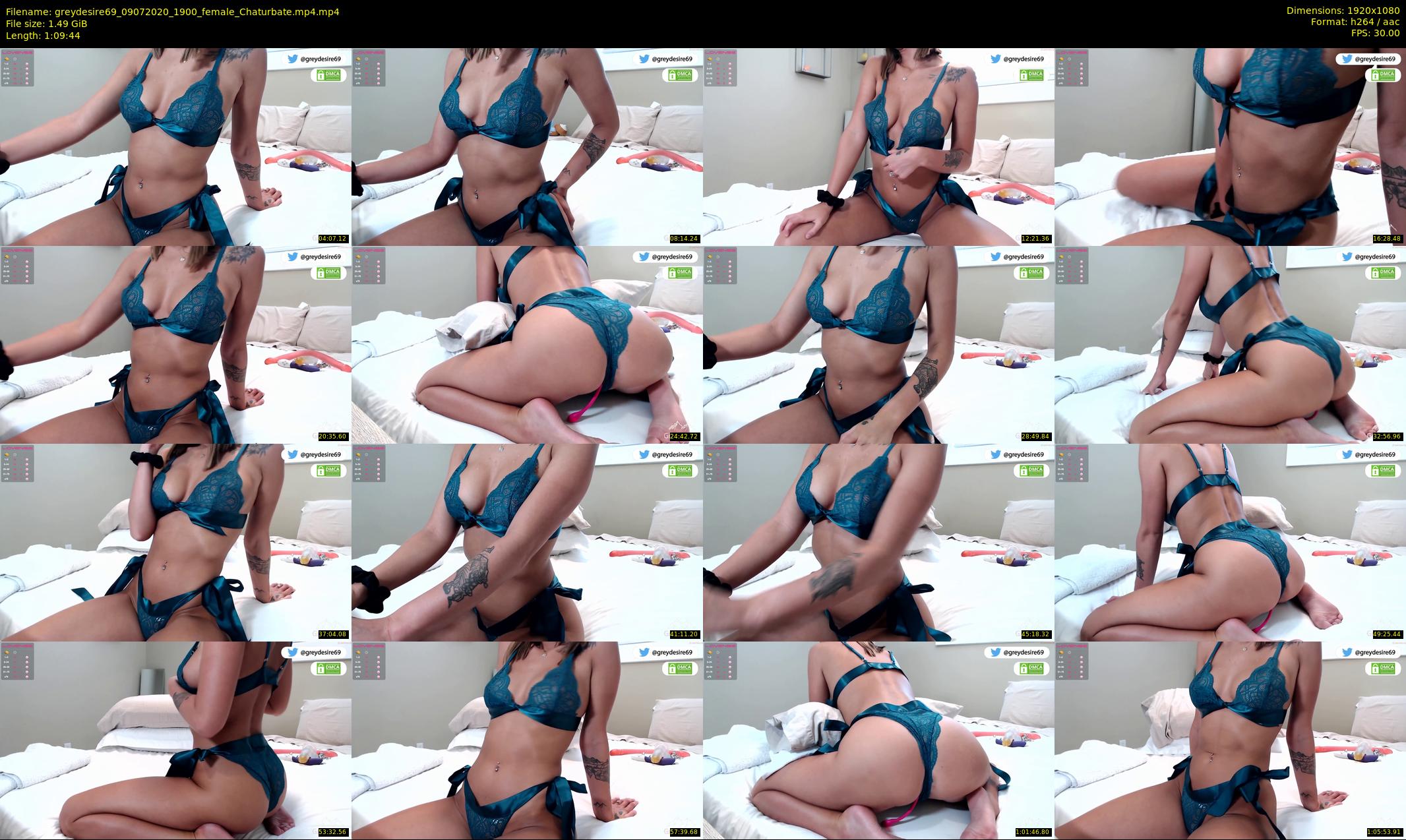 greydesire69 — 70 minute Chaturbate female cam show recording, 1080p, Jul 9, 2020