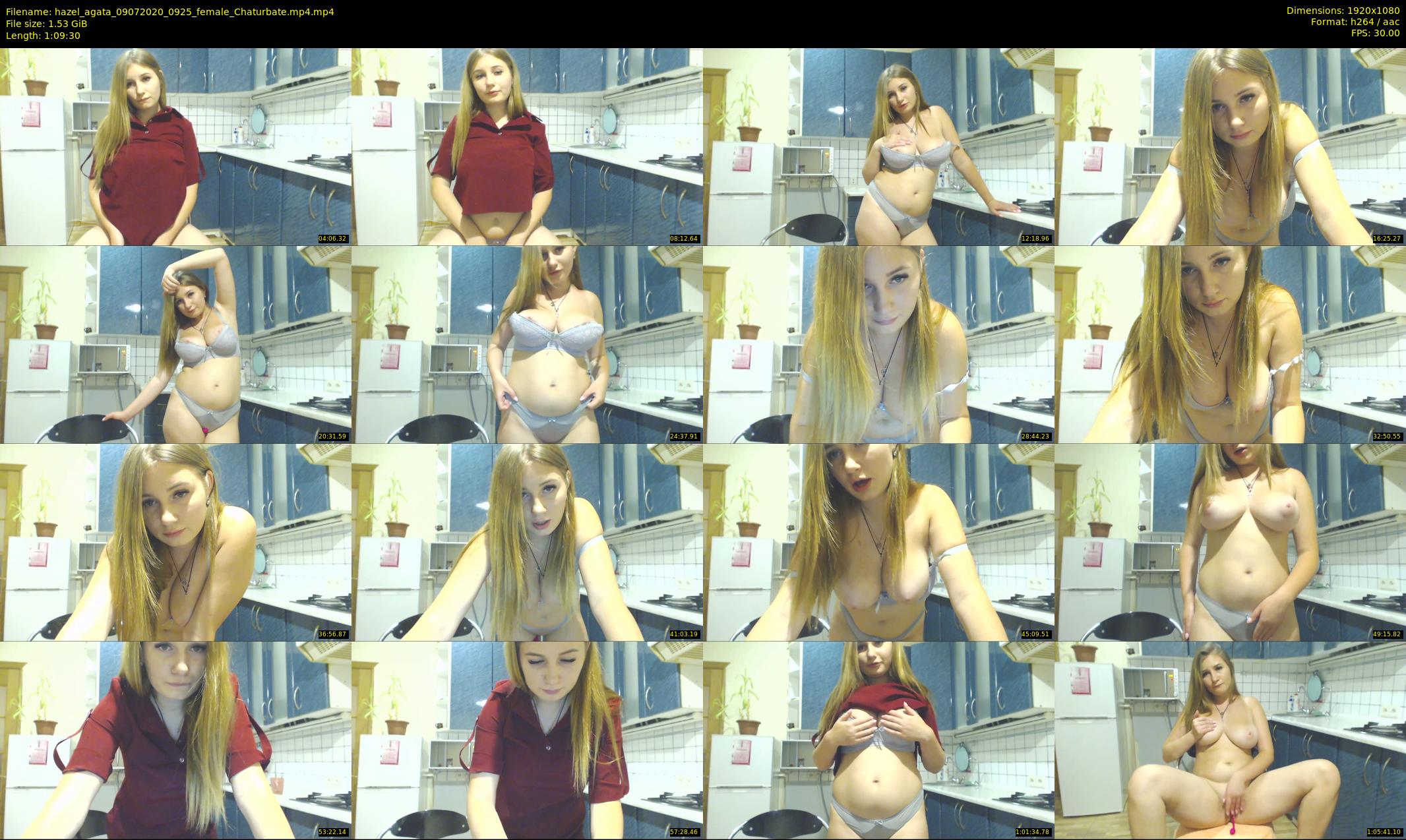 hazel_agata — 70 minute Chaturbate female cam show recording, 1080p, Jul 9, 2020