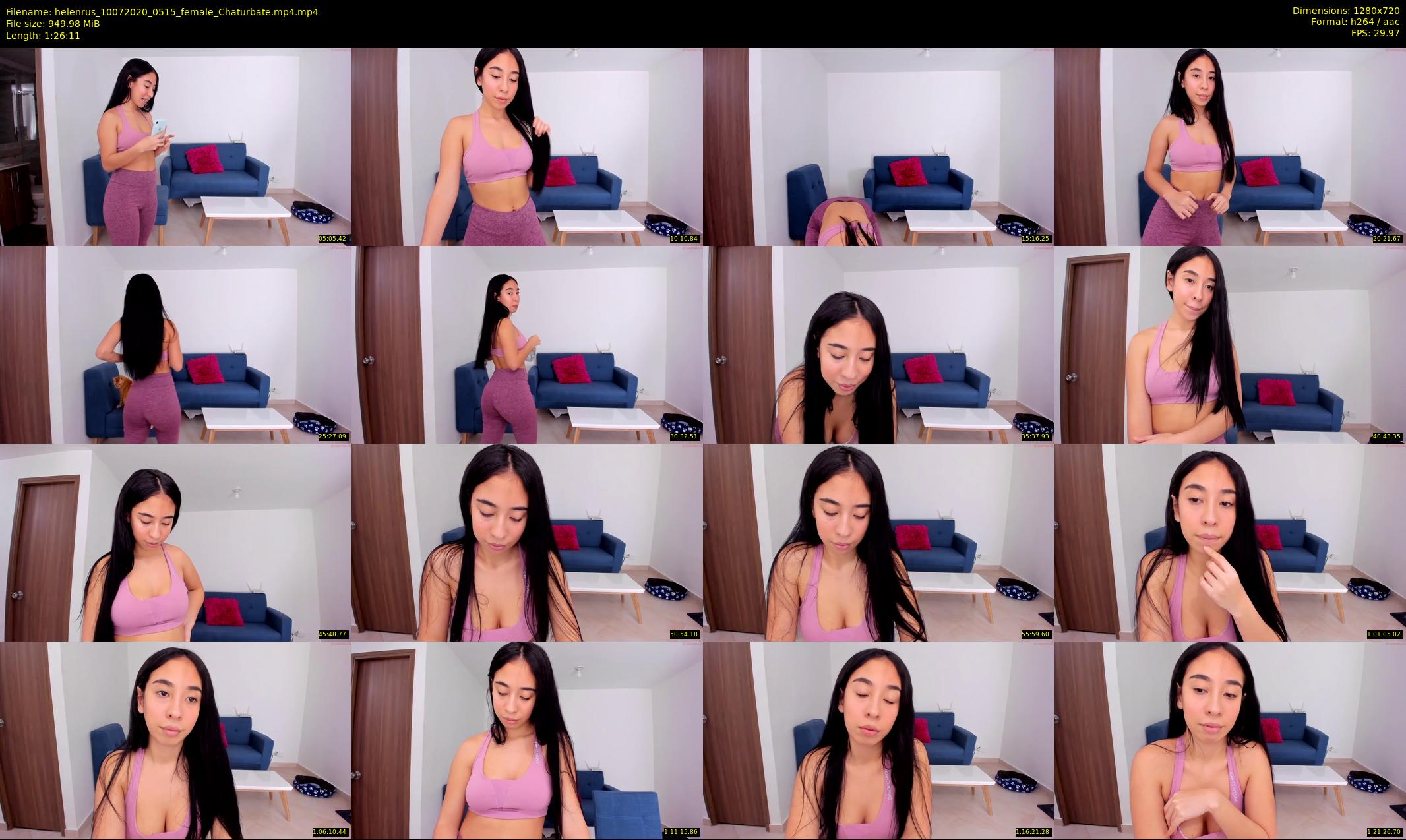 helenrus — 87 minute Chaturbate female cam show recording, 720p, Jul 10, 2020