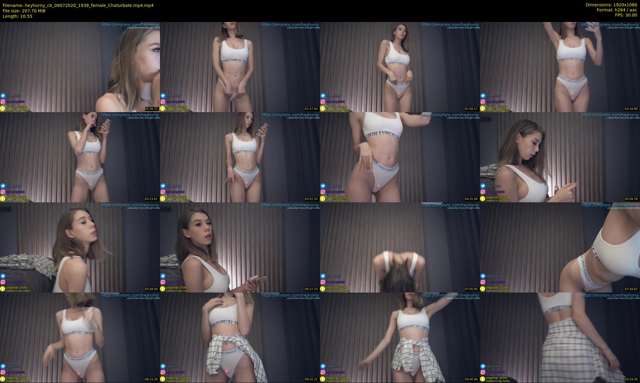 heyhorny_cb — 11 minute Chaturbate couple cam show recording, 1080p, Jul 9, 2020