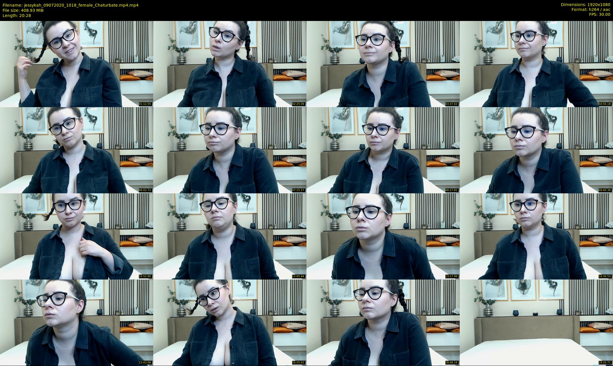 jessykah — 21 minute Chaturbate female cam show recording, 1080p, Jul 9, 2020