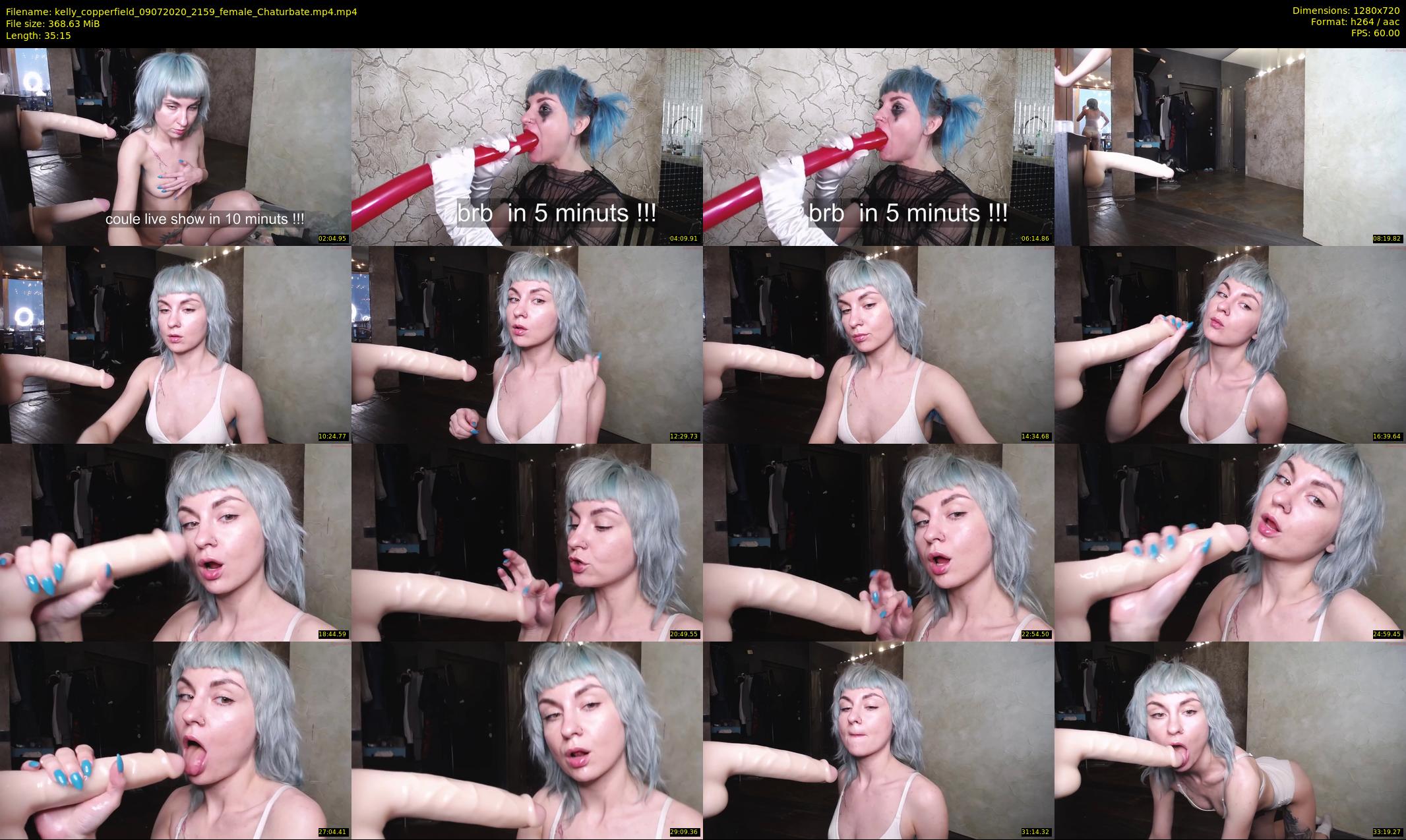 kelly_copperfield — 36 minute Chaturbate female cam show recording, 720p, Jul 9, 2020