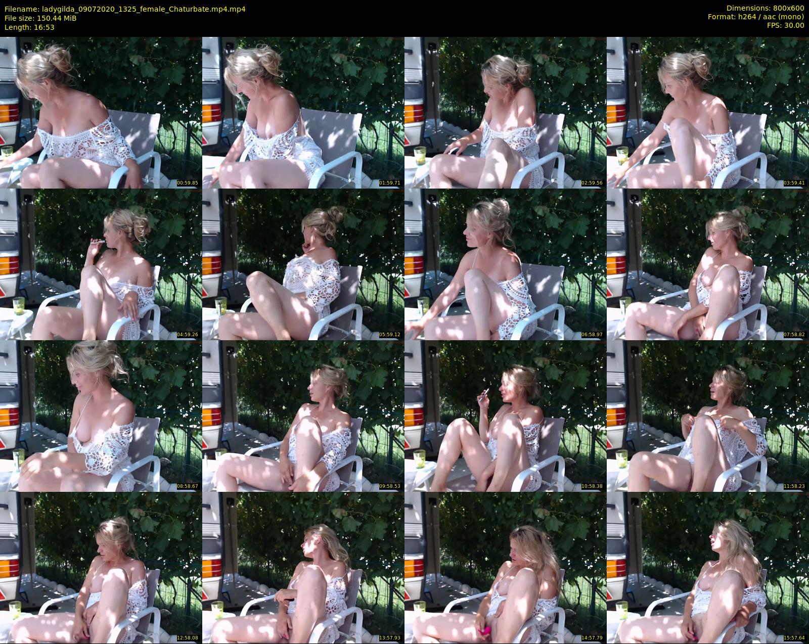 ladygilda — 17 minute Chaturbate female cam show recording, 480p, Jul 9, 2020