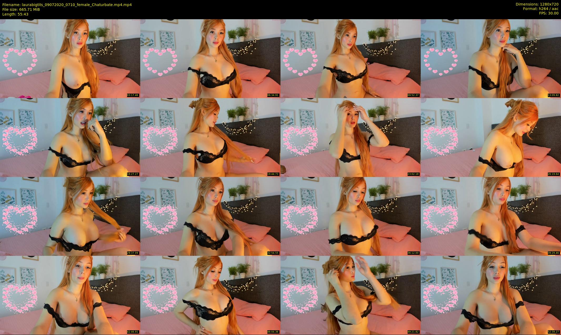 laurabigtits — 56 minute Chaturbate female cam show recording, 720p, Jul 9, 2020