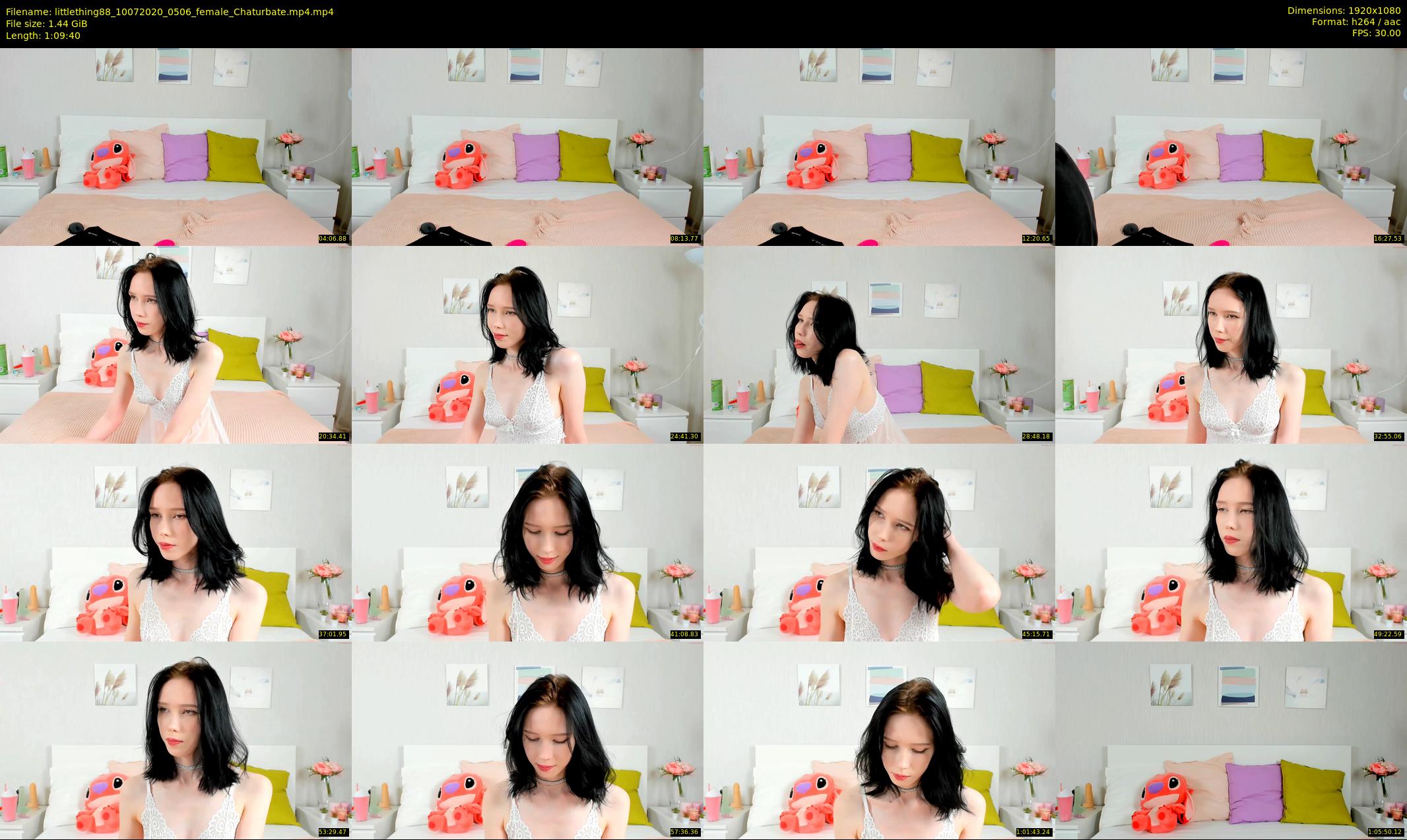 littlething88 — 70 minute Chaturbate female cam show recording, 1080p, Jul 10, 2020